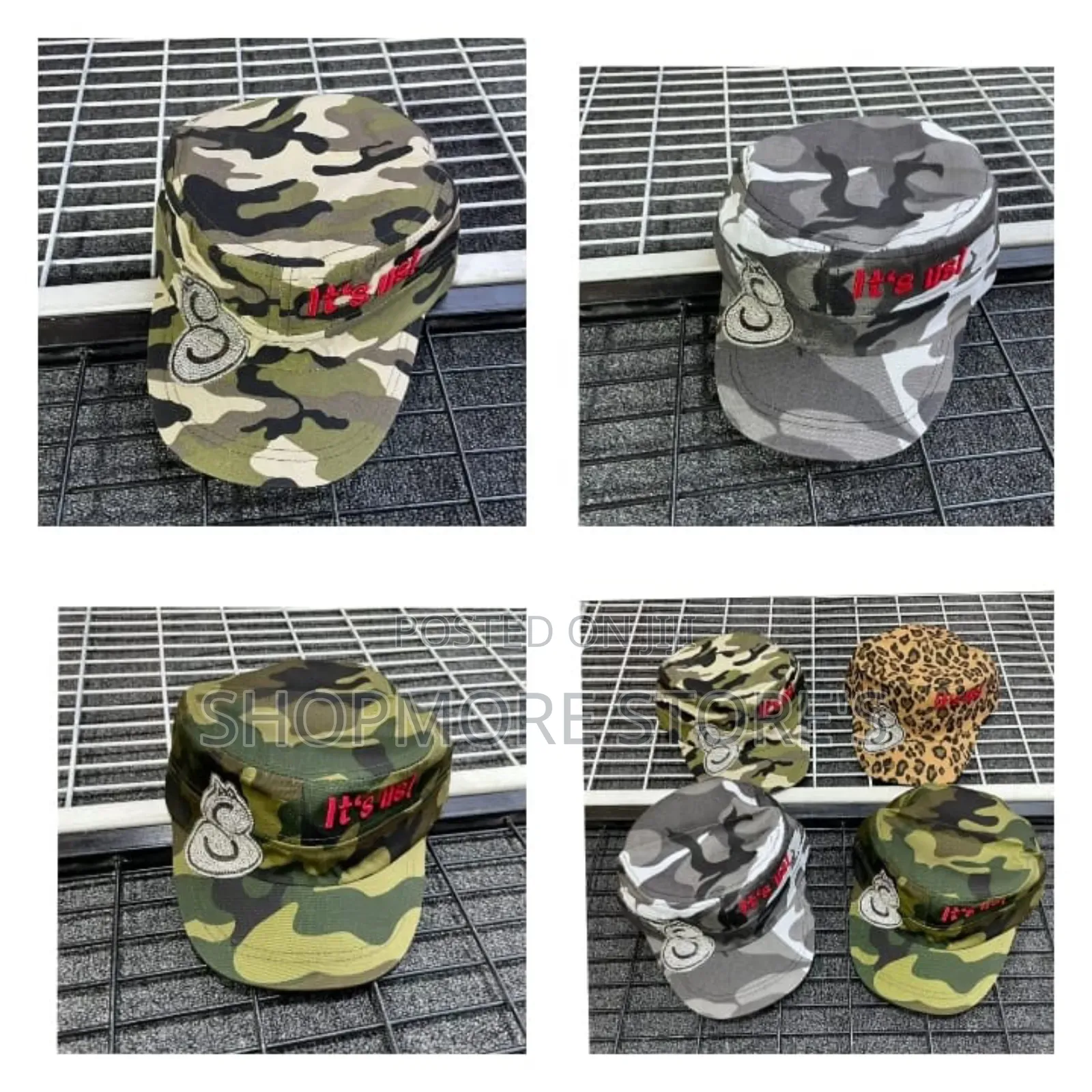 Camouflage Face Cap