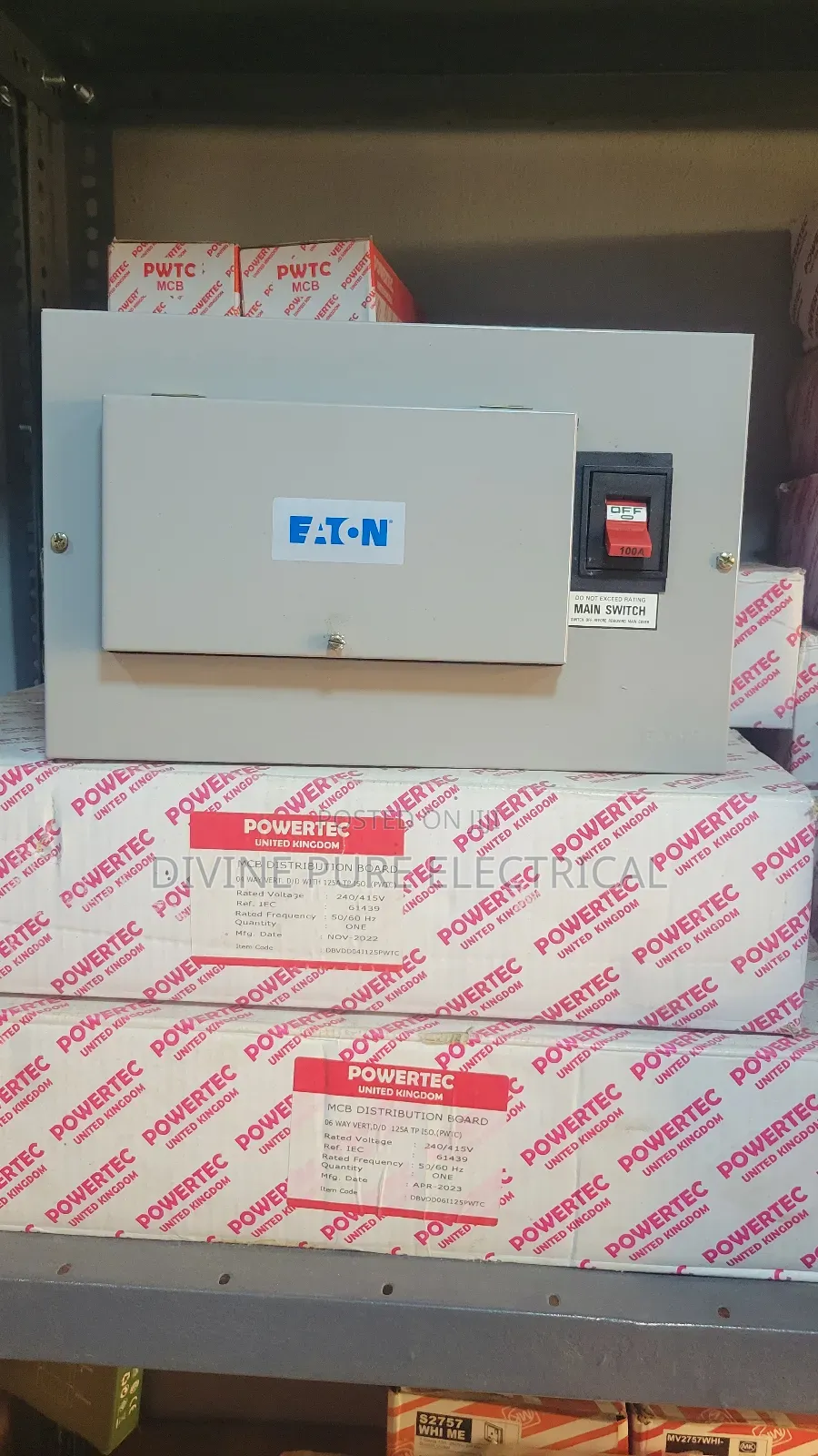 8 Way Single Phase Distribution Board