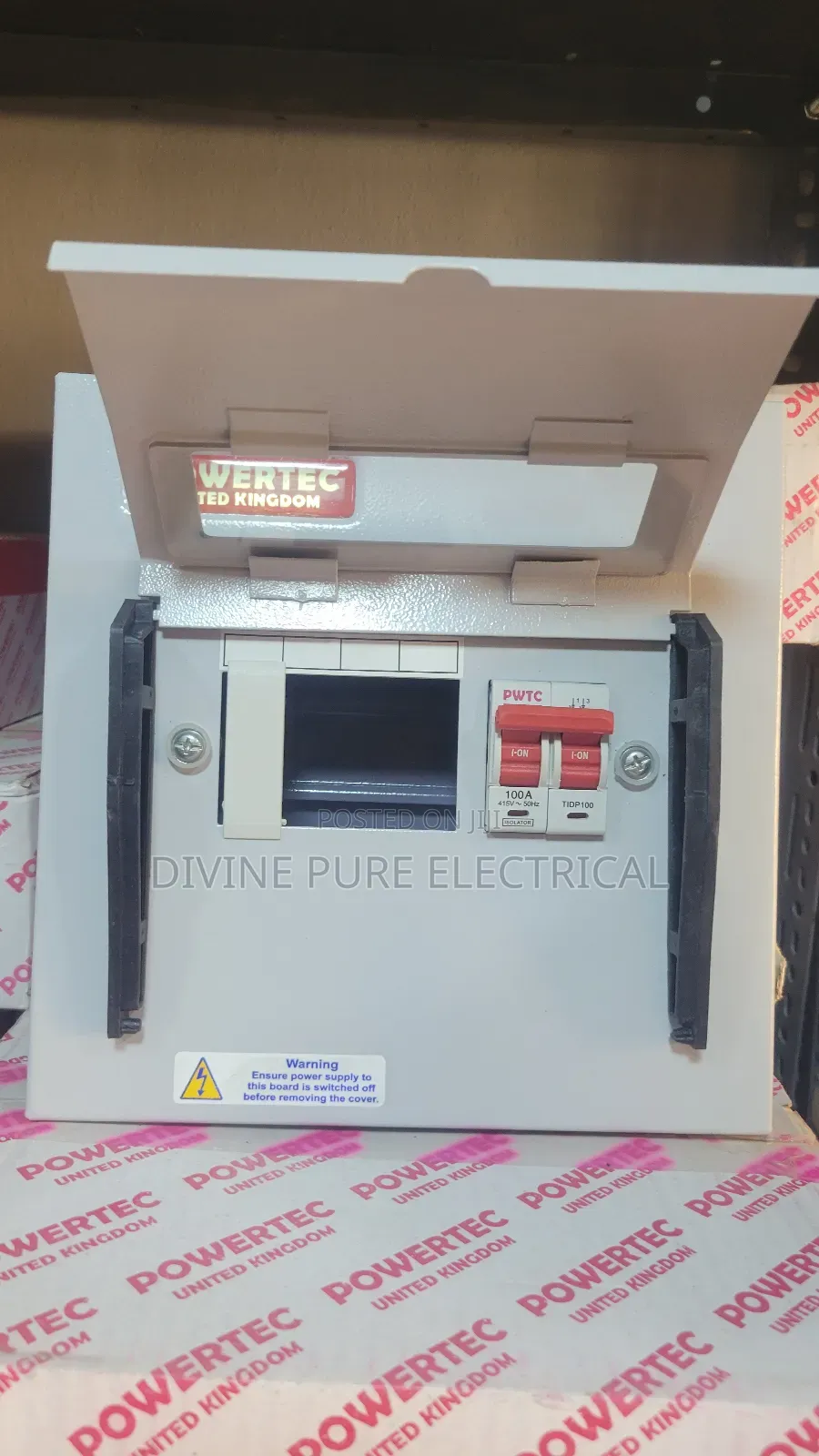 4way Distribution Board Single Phase