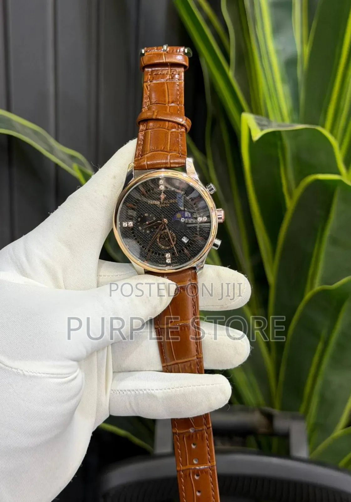 Patek Philippe Leather Functional••Chronograph 