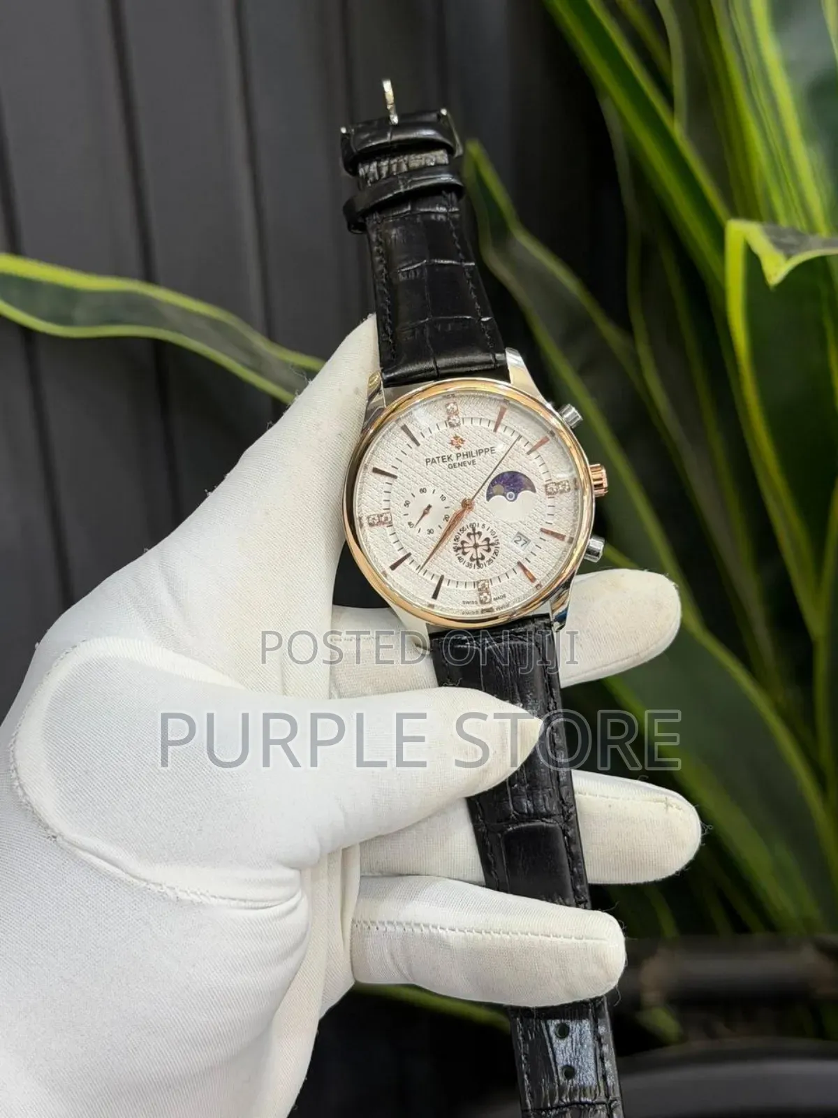 Patek Philippe Leather Functional••Chronograph 