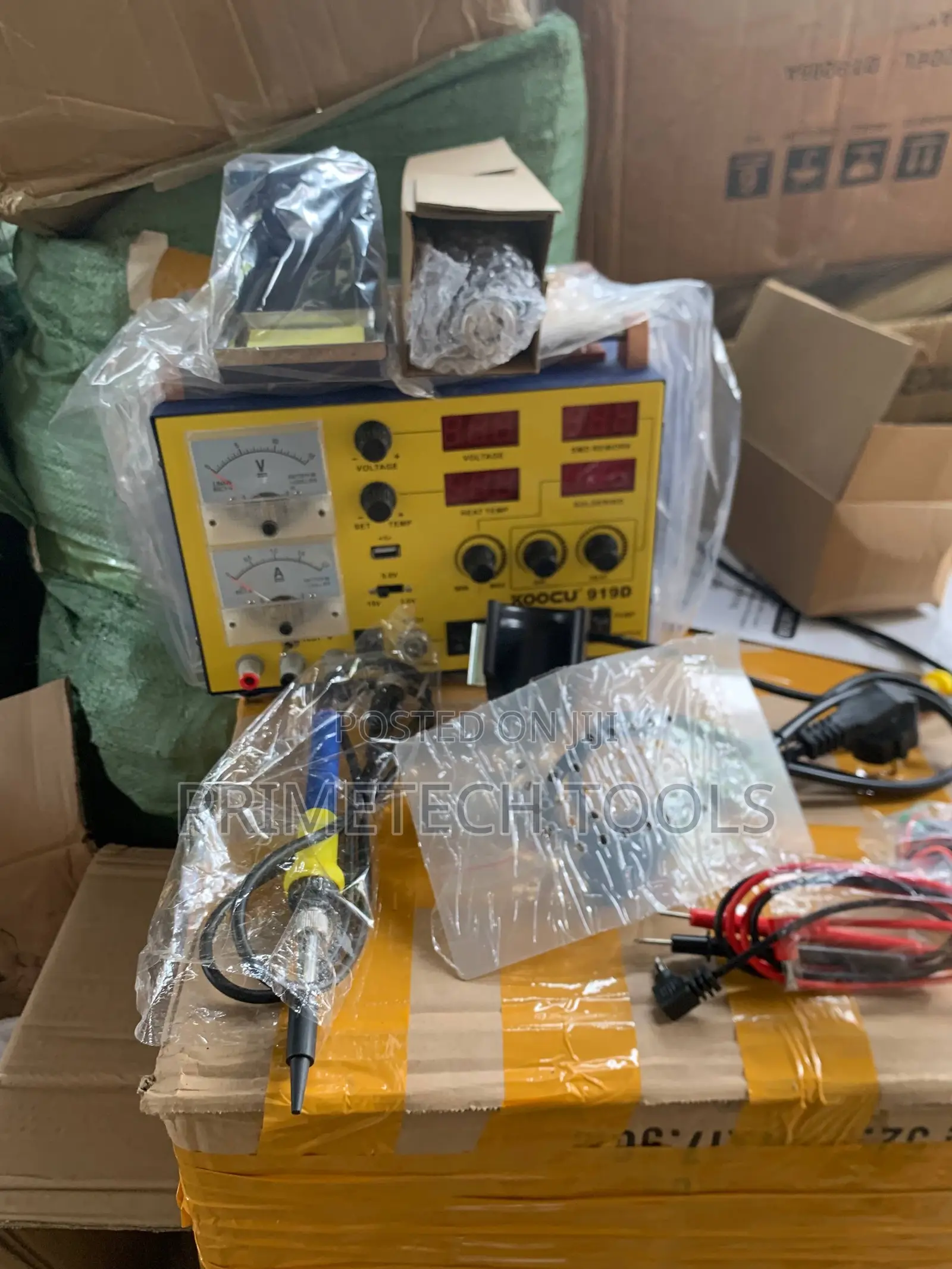 Hot Air Rework Soldering Station, Power Supply Screen Separator