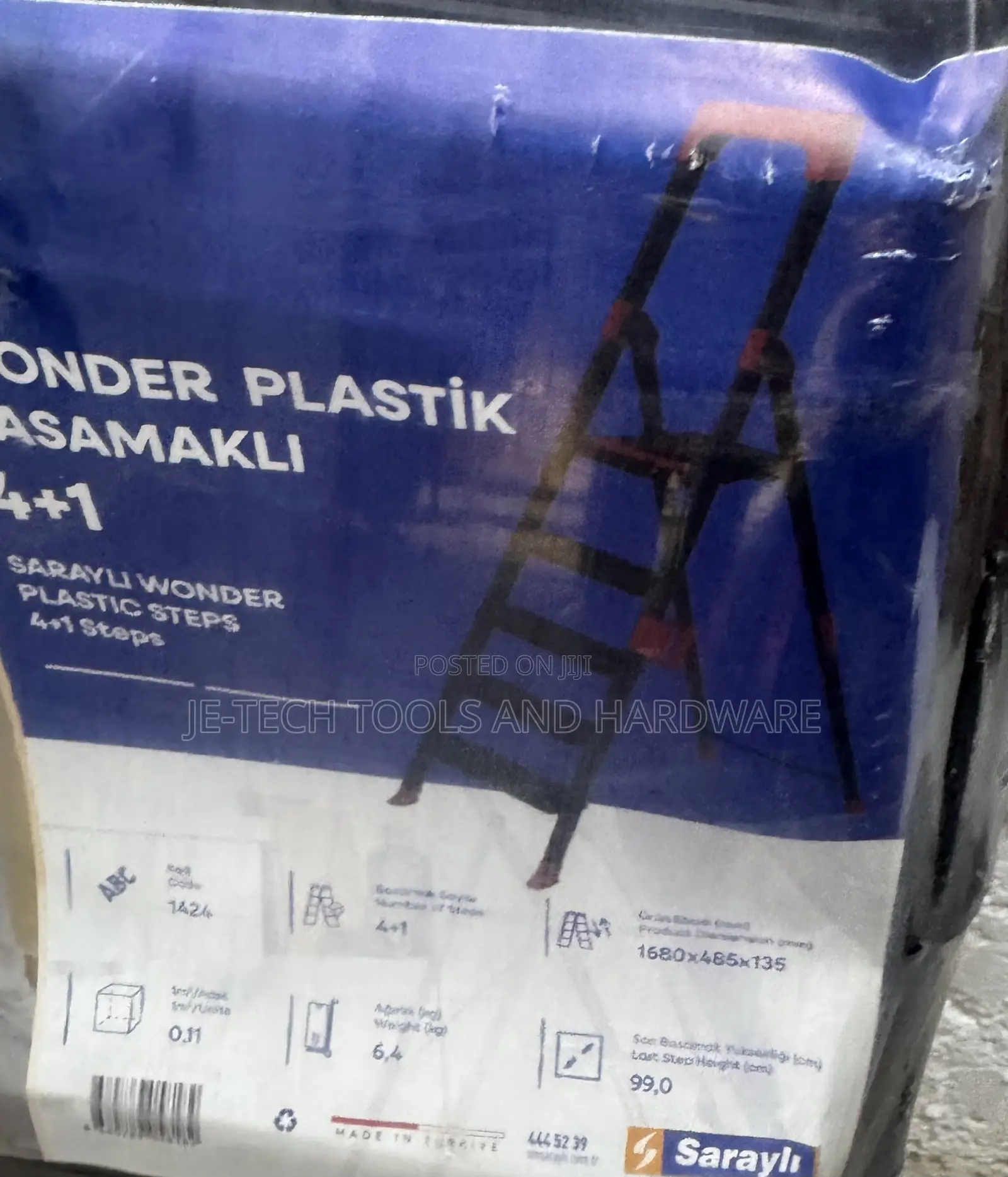 Sarayli Wonder 5-step Foldable Ladder