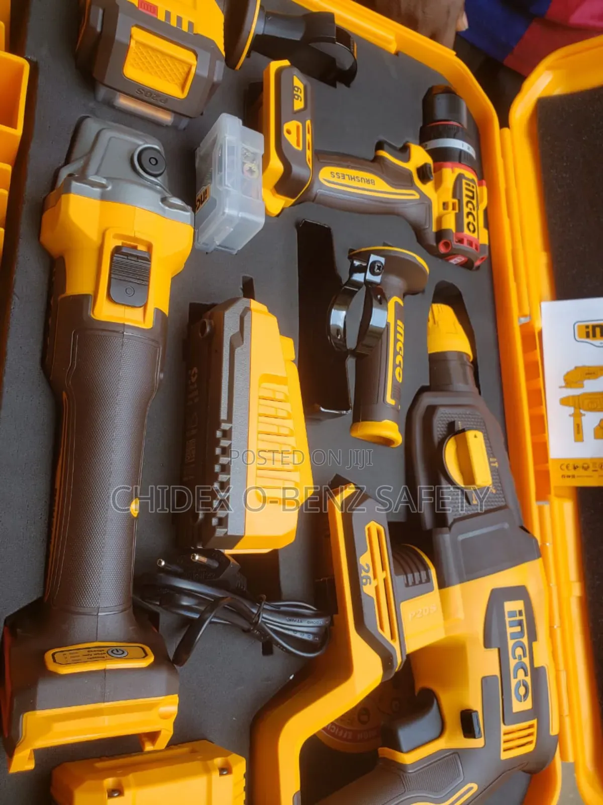 Ingco 3in1 Cordless Combo Kit