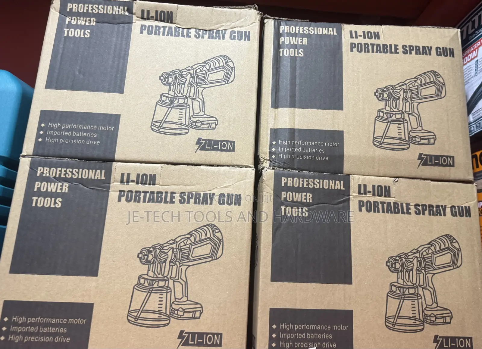 Li-ion Portable Cordless Spray Gun