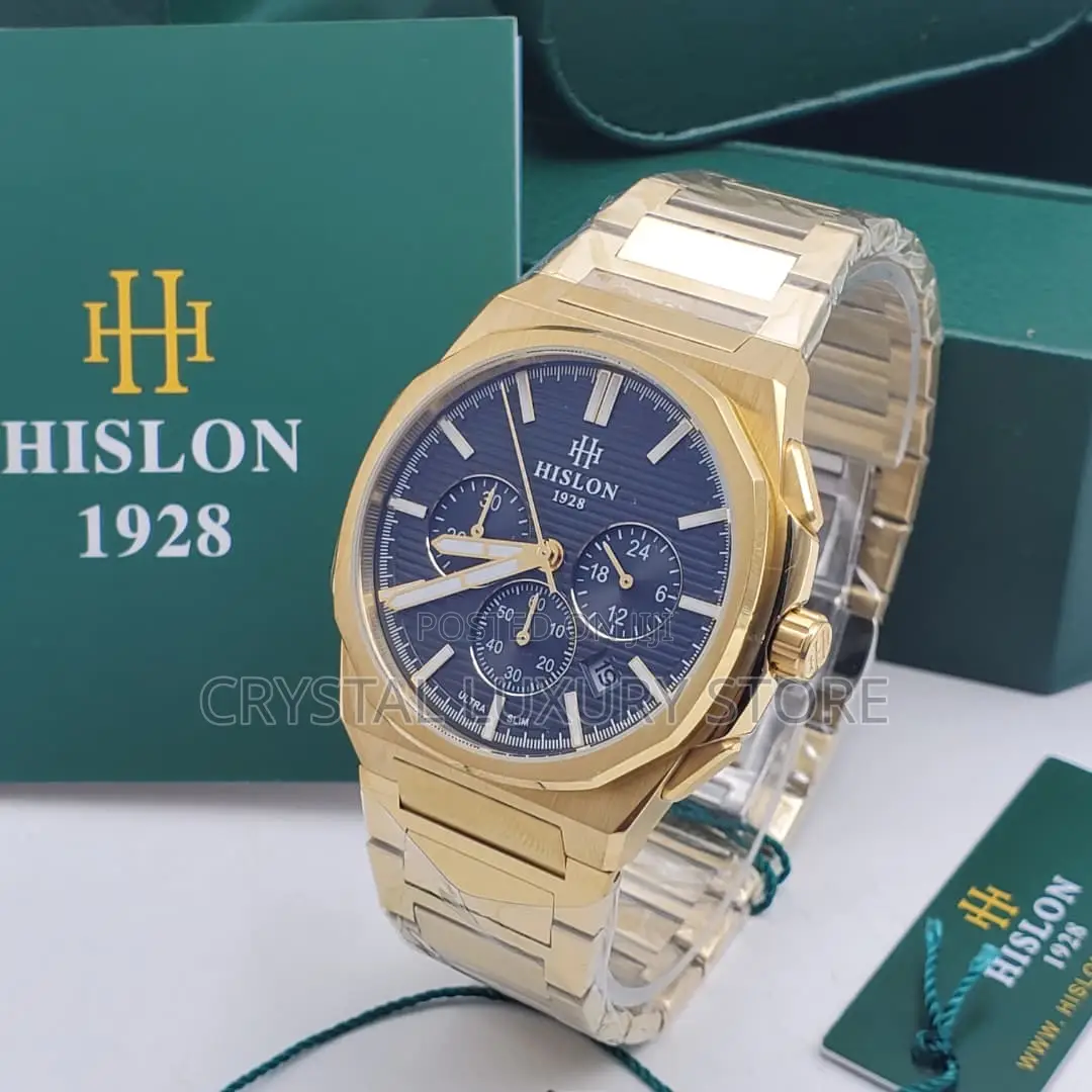 Hilson Quality Luxury Men Automatic Engine Wristwatch