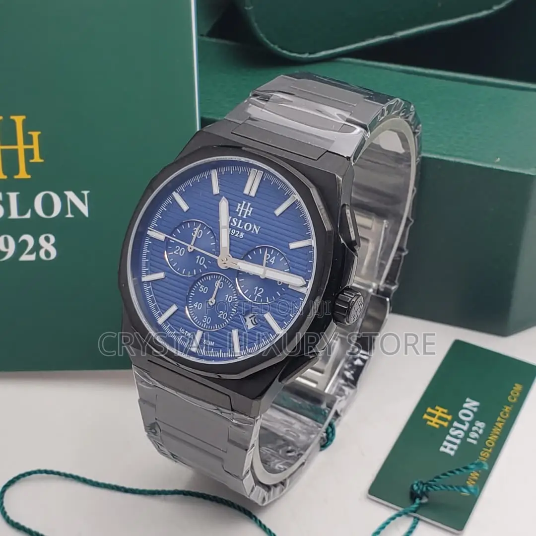 Hilson Quality Luxury Men Automatic Engine Wristwatch