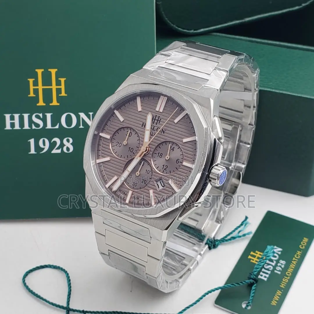 Hilson Quality Luxury Men Automatic Engine Wristwatch