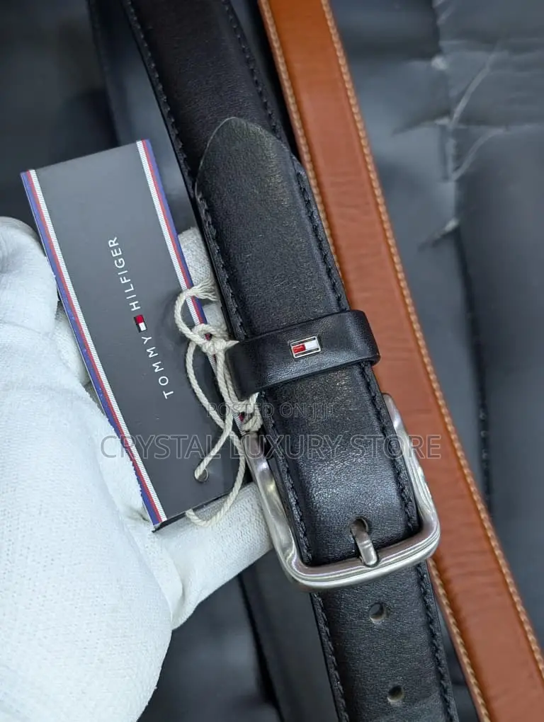 Mont Blanc Quality Luxury Men Genuine Leather Belt