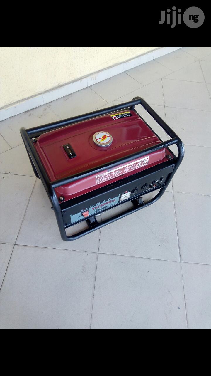 Few Months Old 2.8KVA TIGMAX TH3000DX 100% Copper Generator
