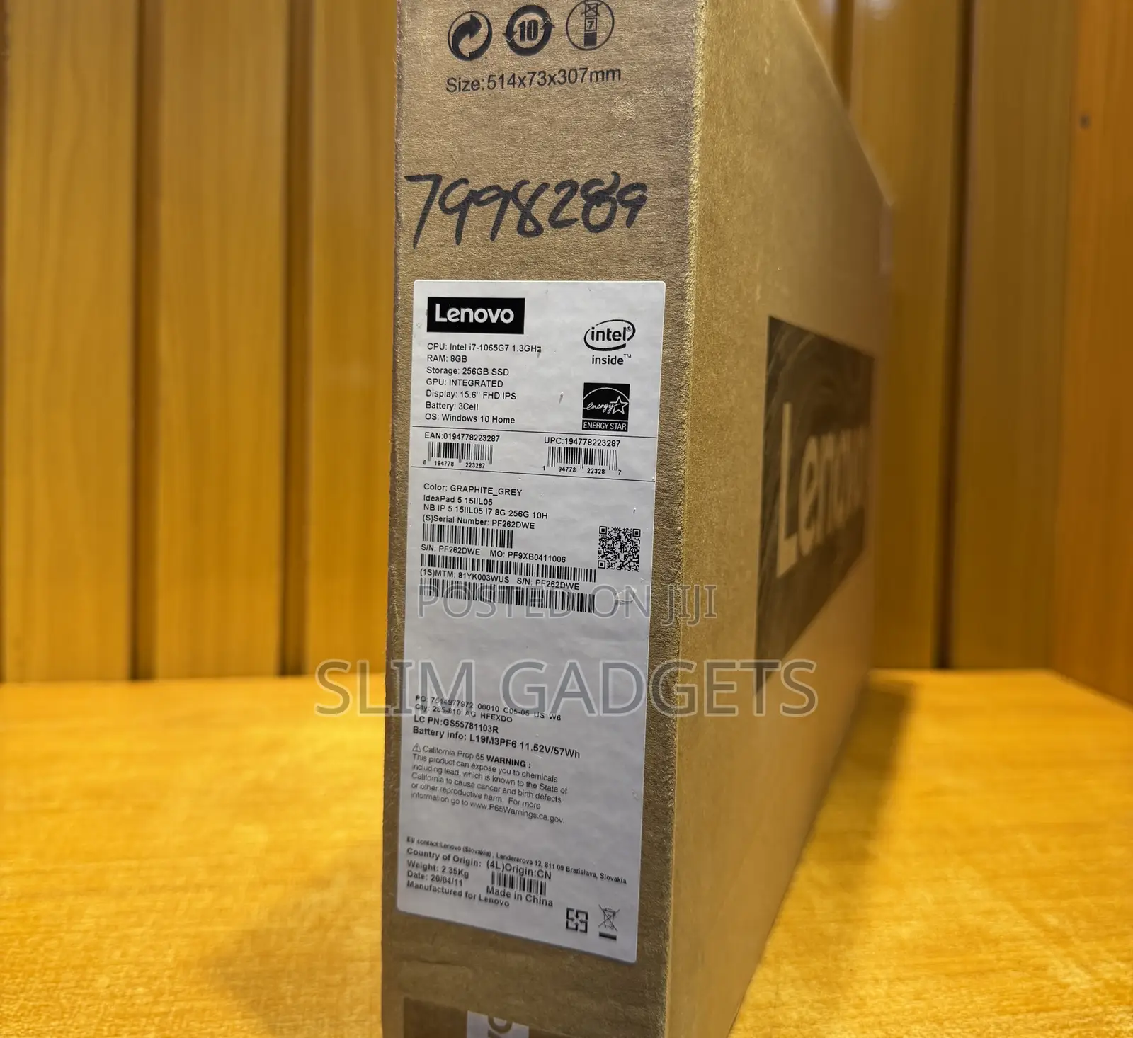 New Laptop Lenovo IdeaPad 520 8GB Intel Core I7 SSD 256GB