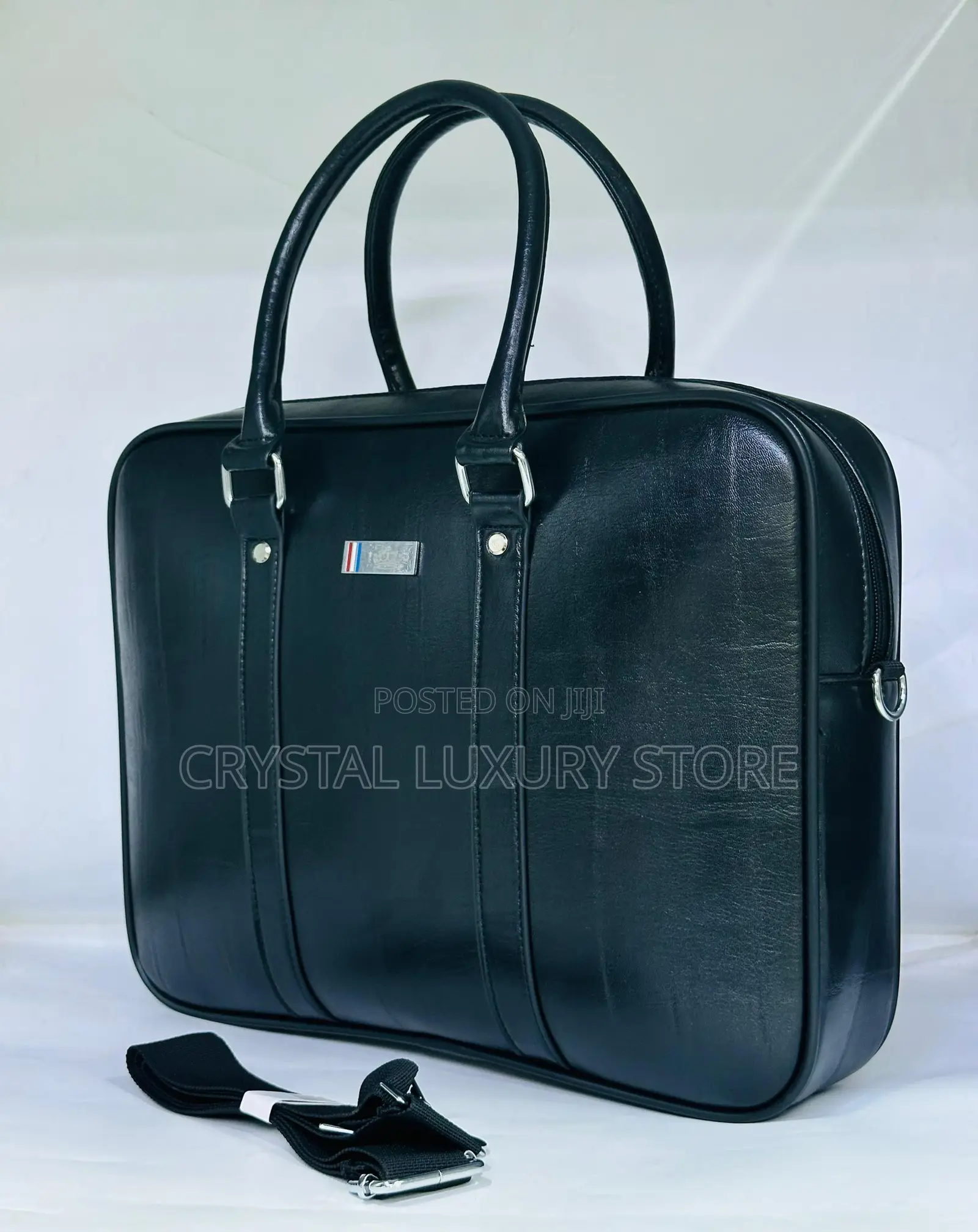 High Quality Luxury Men Genuine Leather Laptop Bag