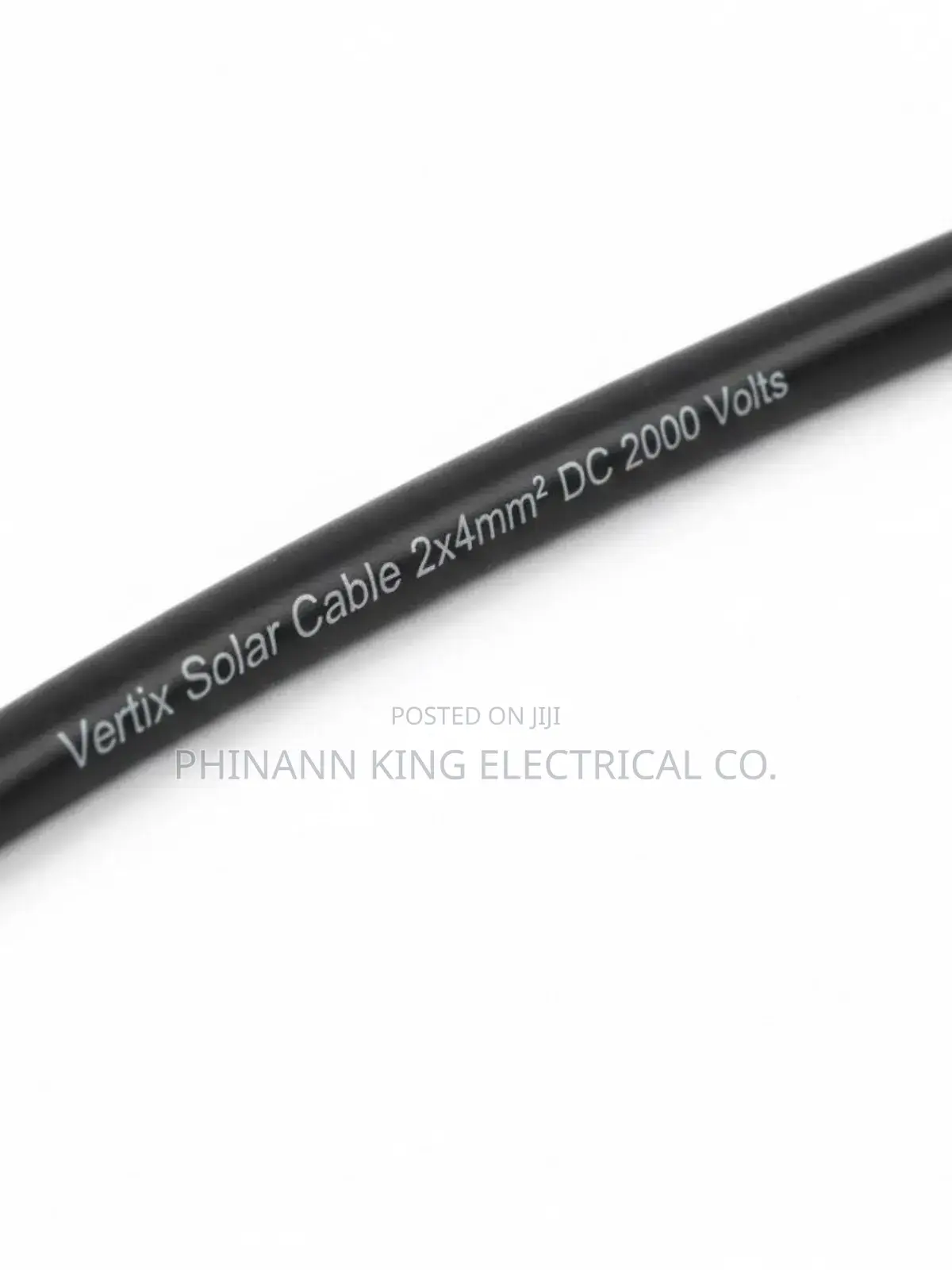 Solar Cables 2x4mm2 Dc 2000 Volts