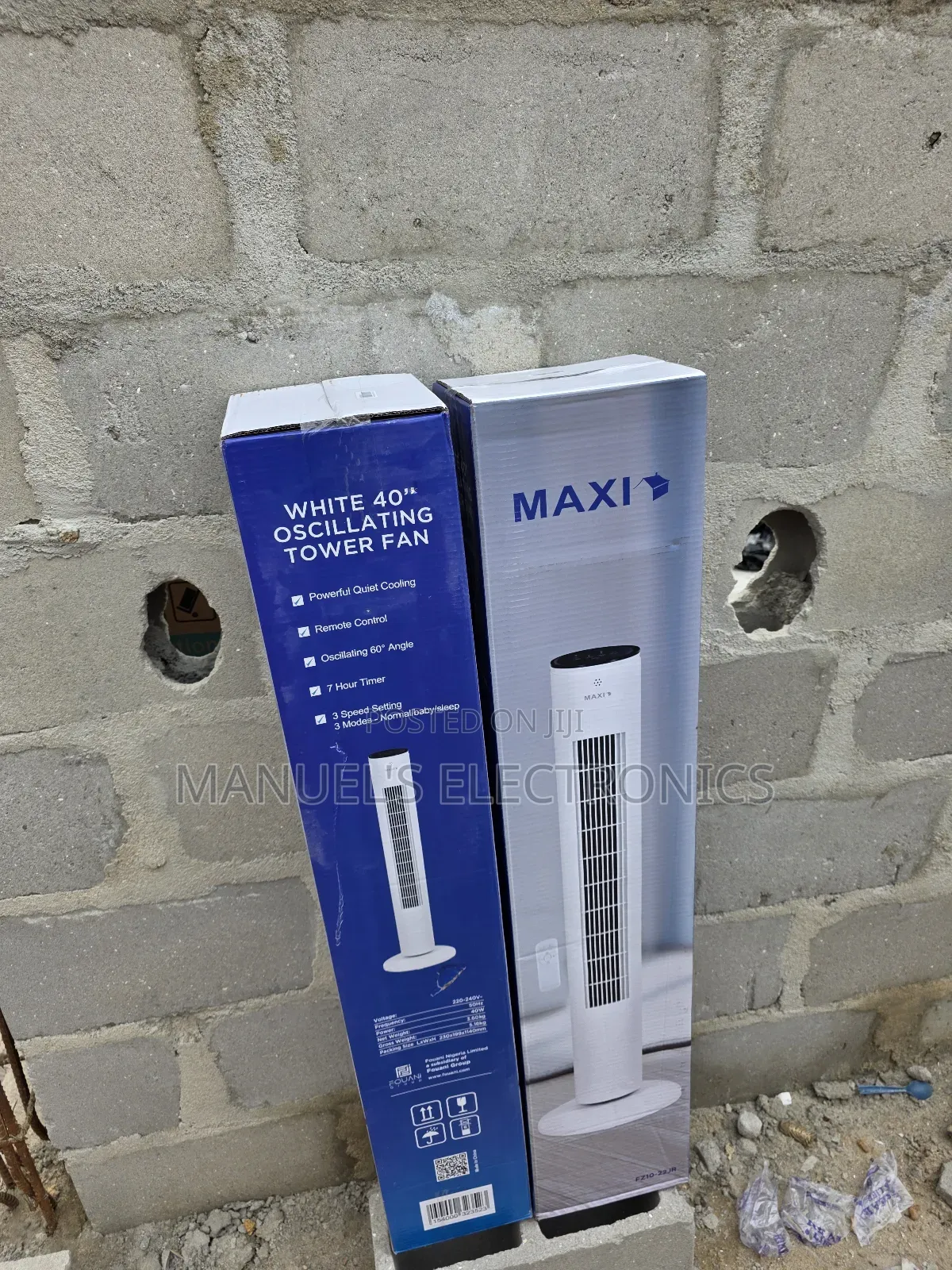 Maxi Fan With Wide Angle Air Distribution