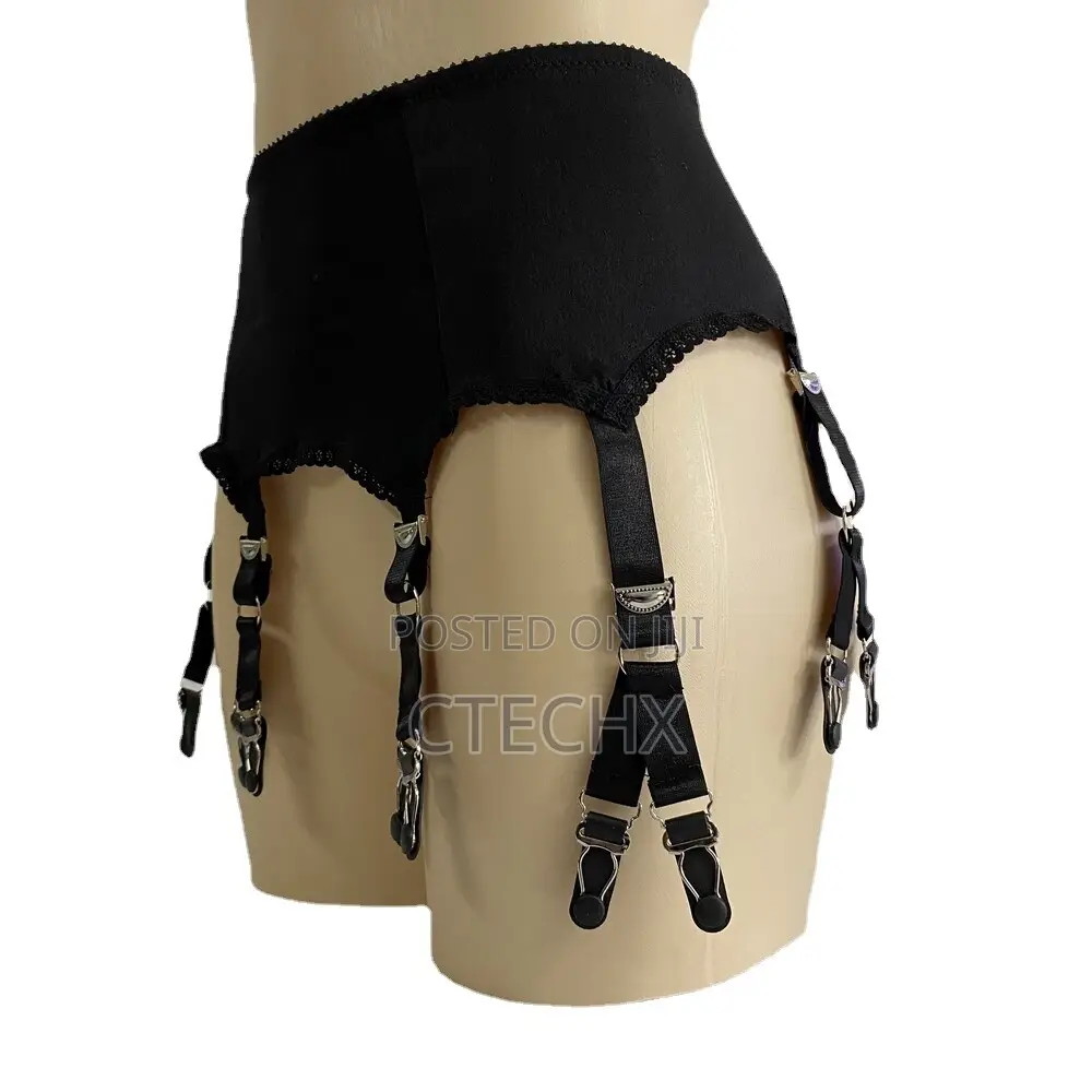Classy Suspender Belt Stretchy 12 Claws Garter Belt Girdle