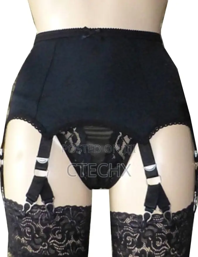 Classy Suspender Belt Stretchy 12 Claws Garter Belt Girdle