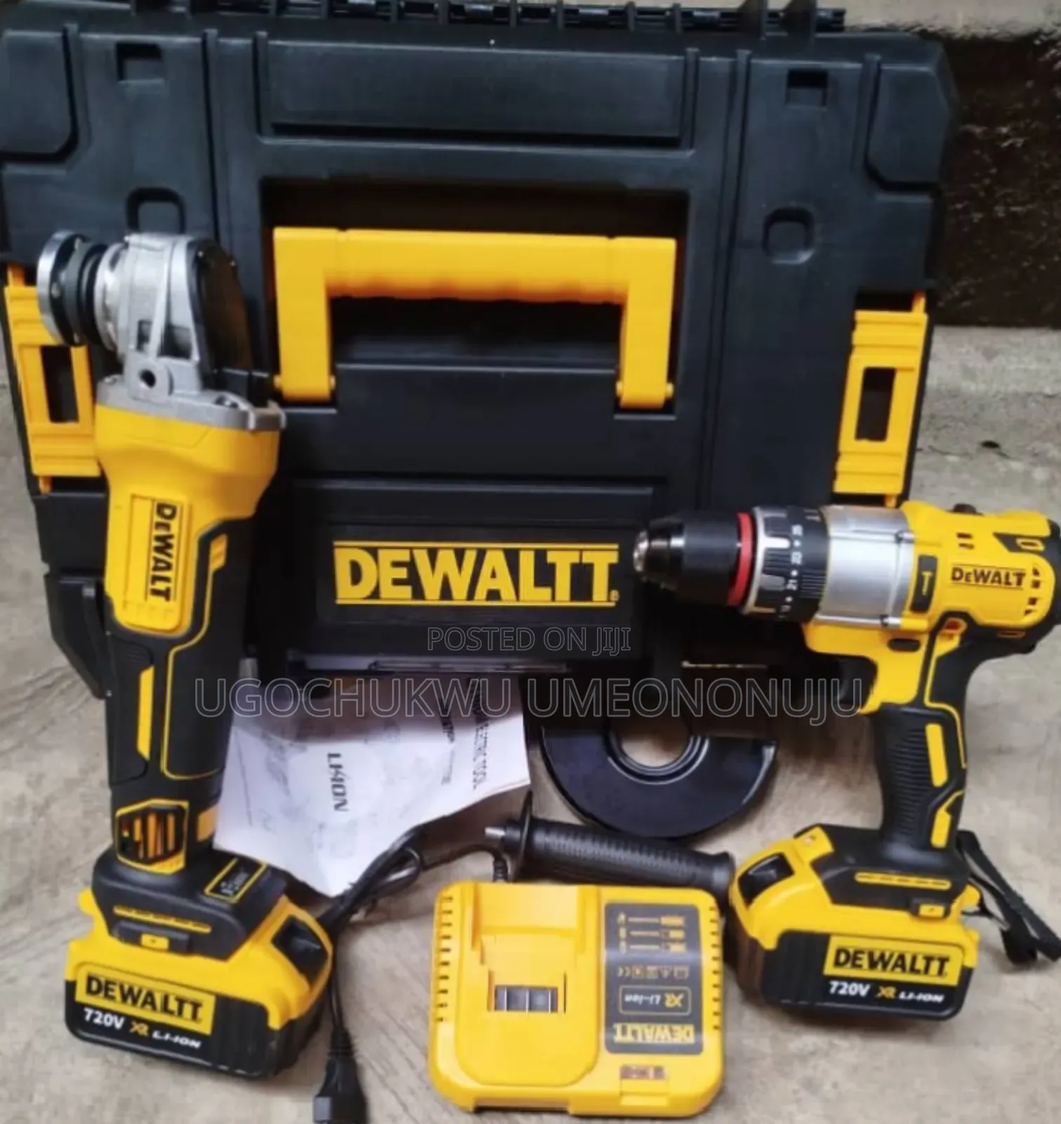 Cordless Drilling and Grinding Machine