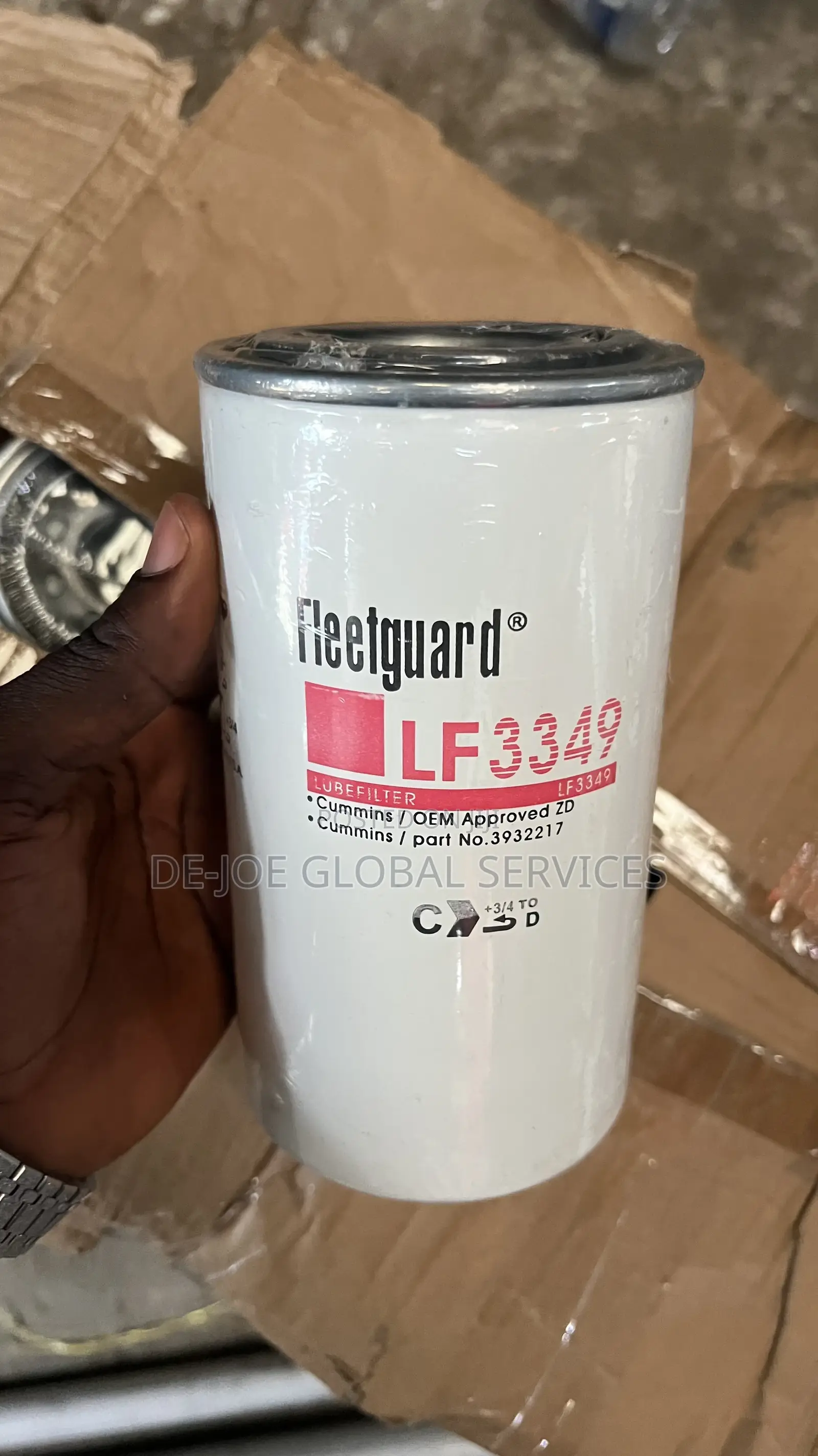 Fleetguard Lube Oil Filter Lf 3349
