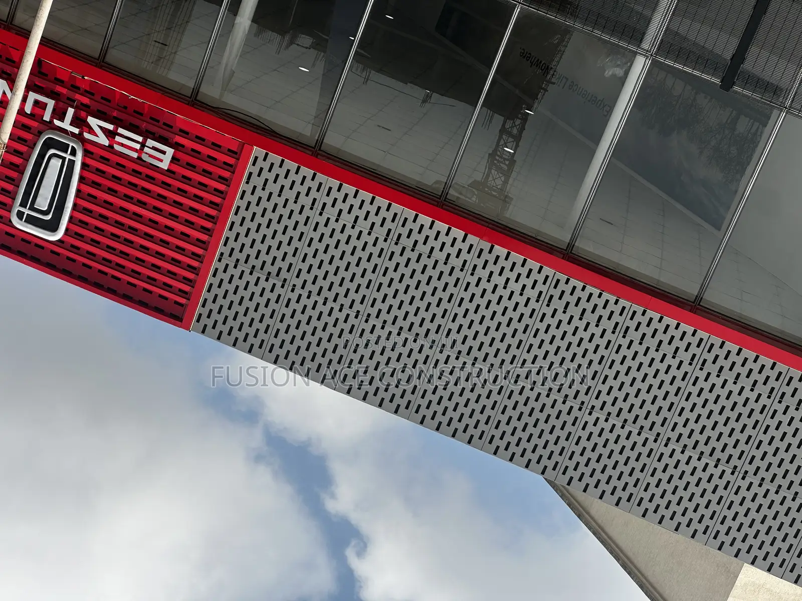 Perforated Laser Cut Alucoboard Wall Cladding