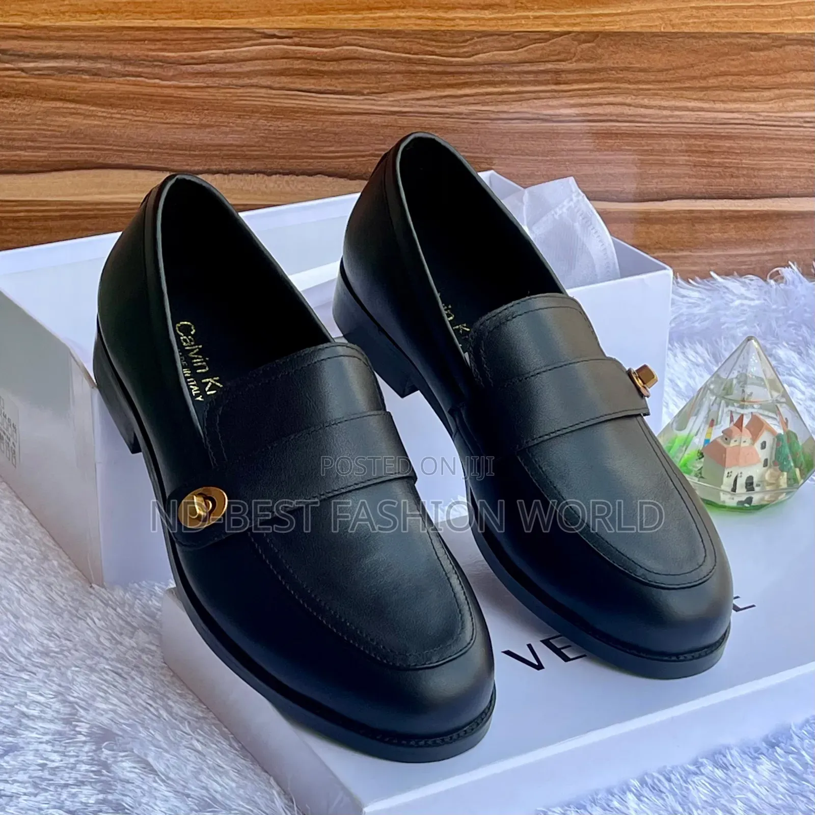 Versace Leather White Shoe
