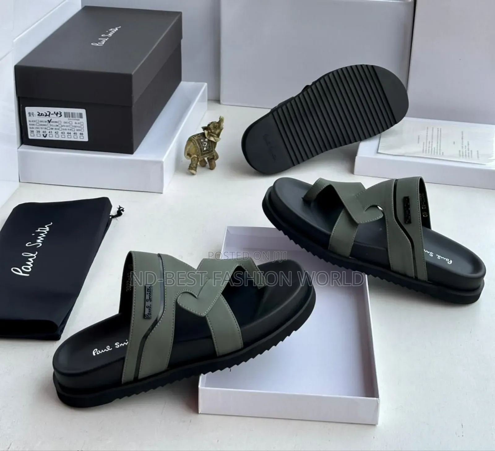 Zara Leather Slippers
