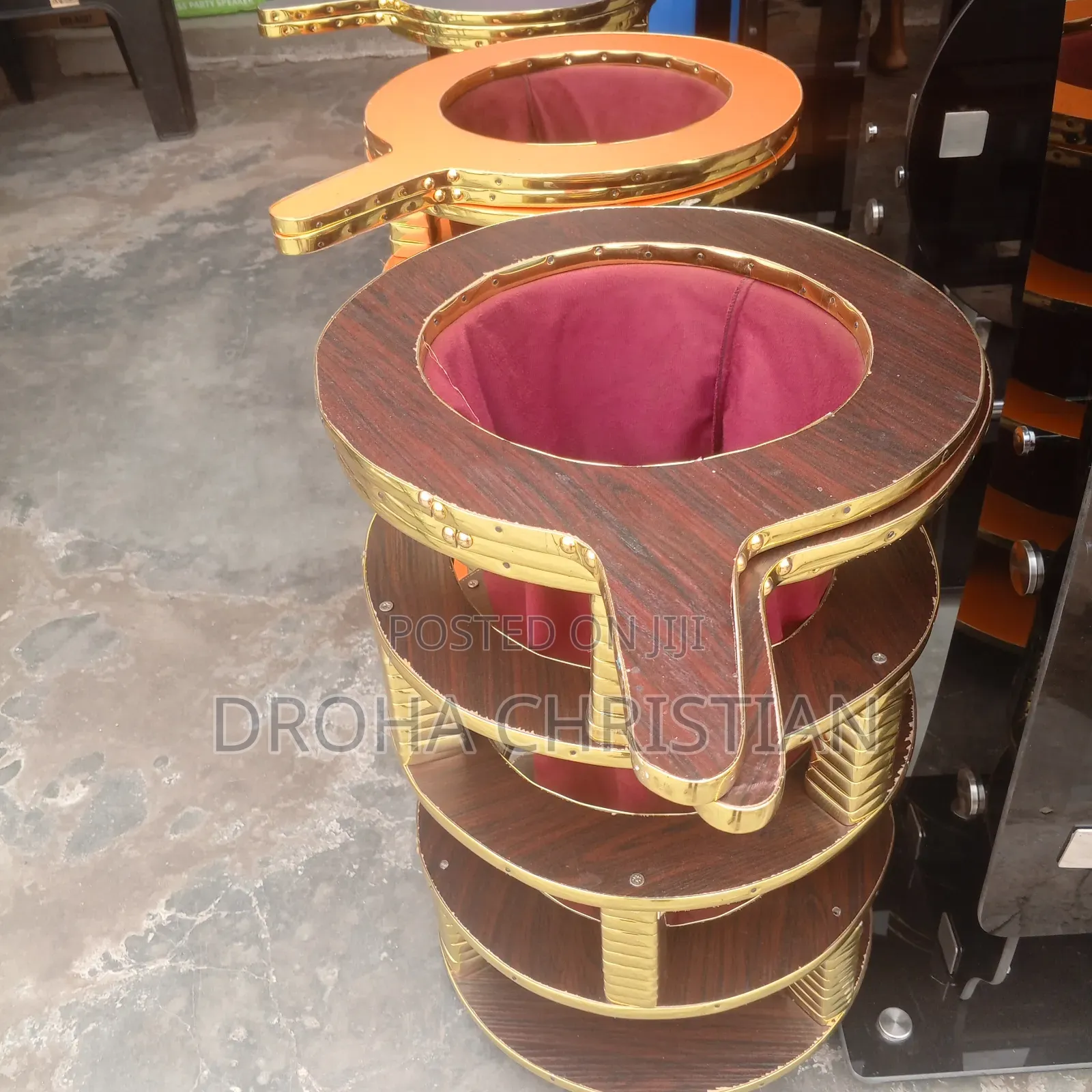 Solid Fabric Offering Collection Box