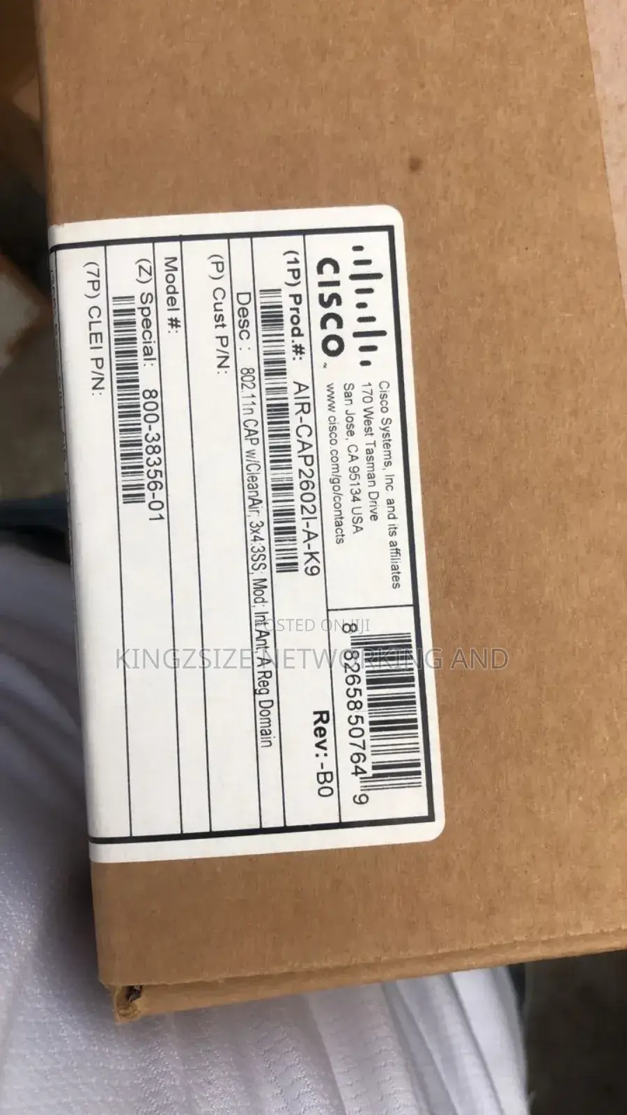 Cisco Air Cap 2602i-a-k9