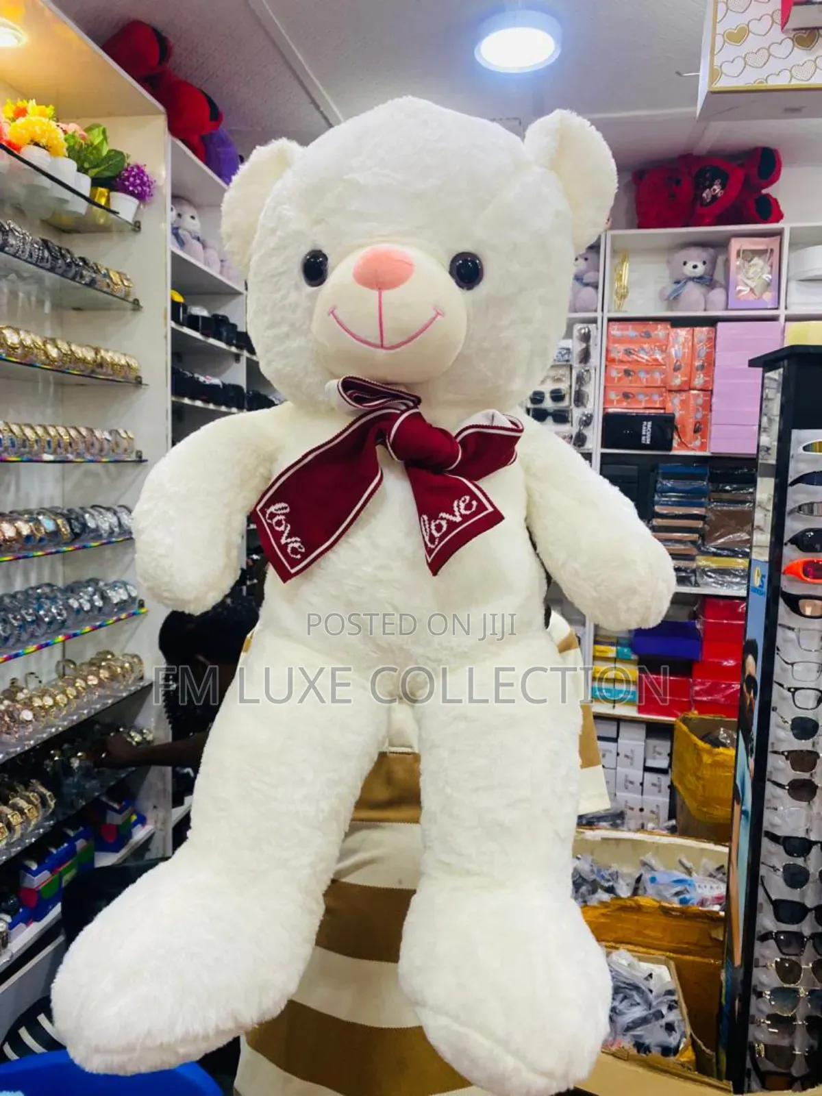 Plush Rainbow Heart Love Teddy Bear