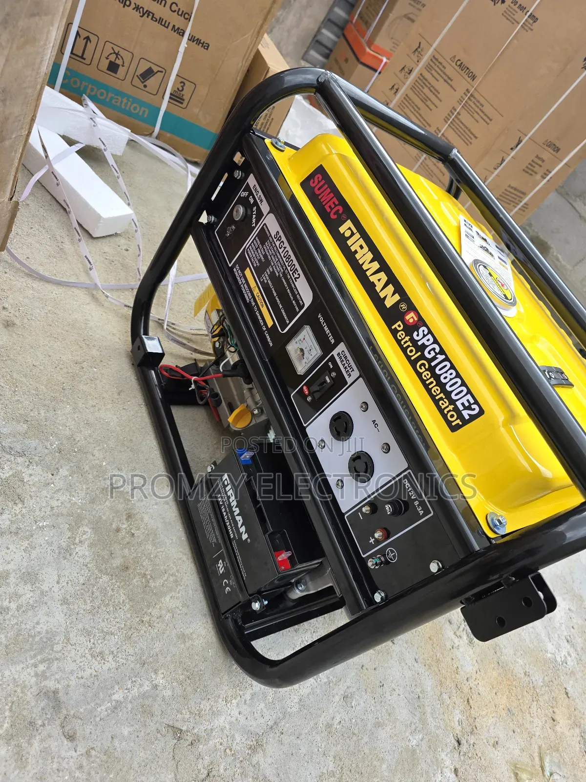 8.5kva Sumec Firman Petrol Generator Model Spg10800e2 100%Copper Coil