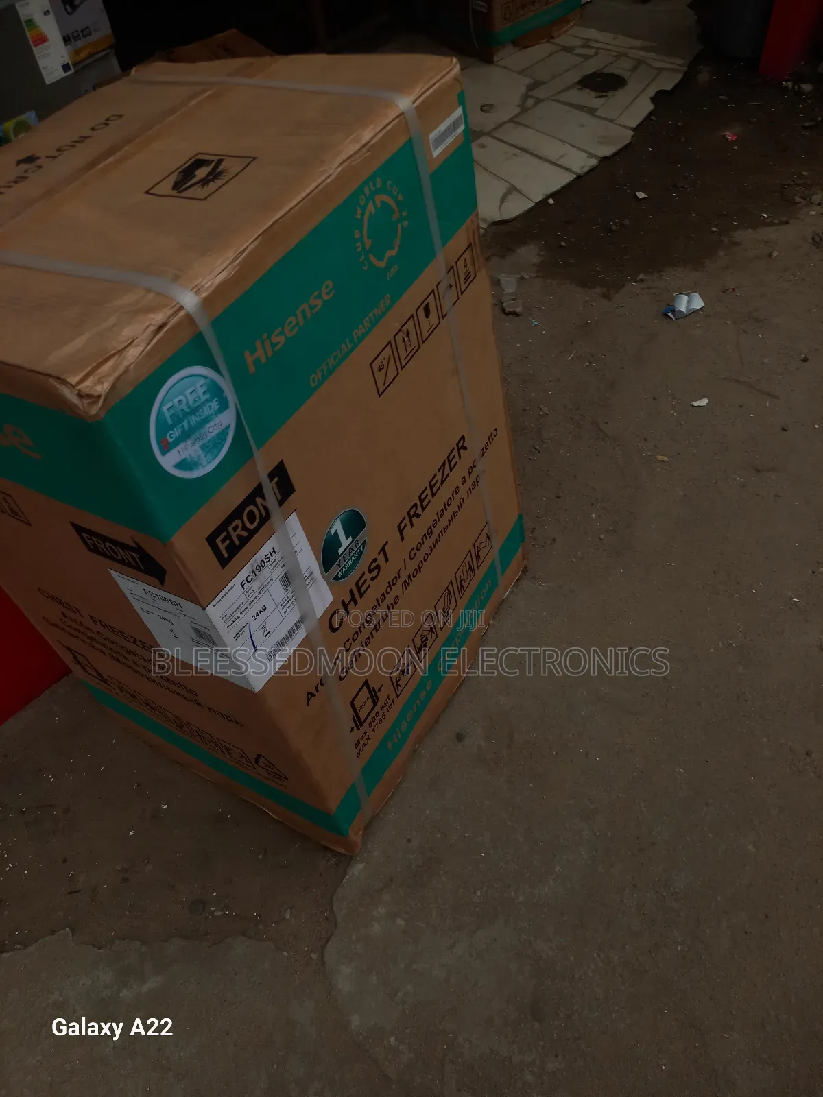 Hisense Inverter Chest Freezer 190liters With Turbo Fast Freezing