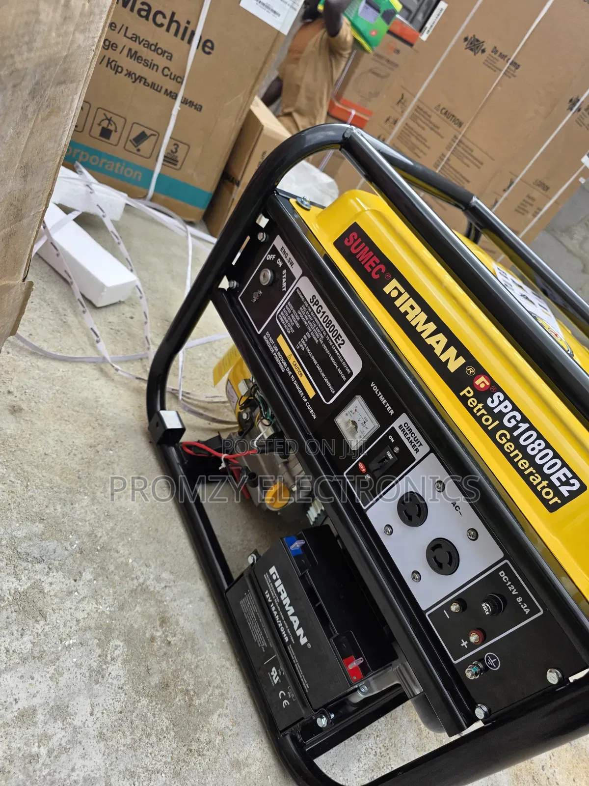 Original Sumec Firman Petrol Gen Spg10800e2 100%Copper Coil 8.5kva