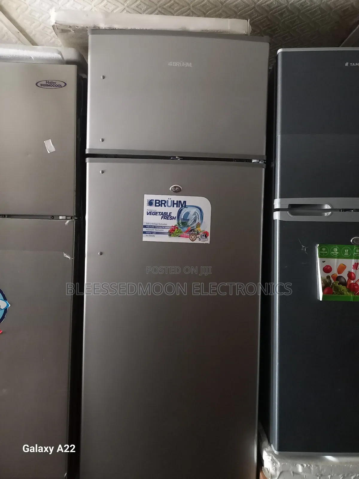 Bruhm Turkish Expert Low Voltage Standing Fridge With 3 Years Warranty