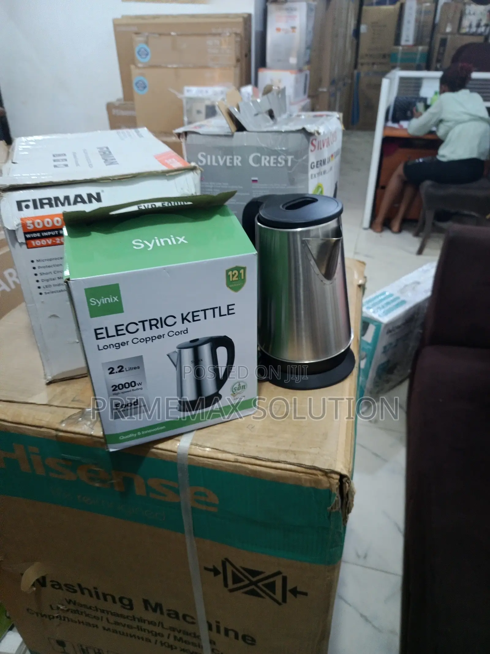 Syinix 2.2l Electric Jug – Family Favorite Boile