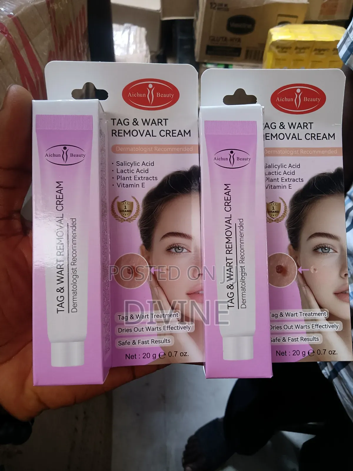 Tag Wart Rwmoval Cream