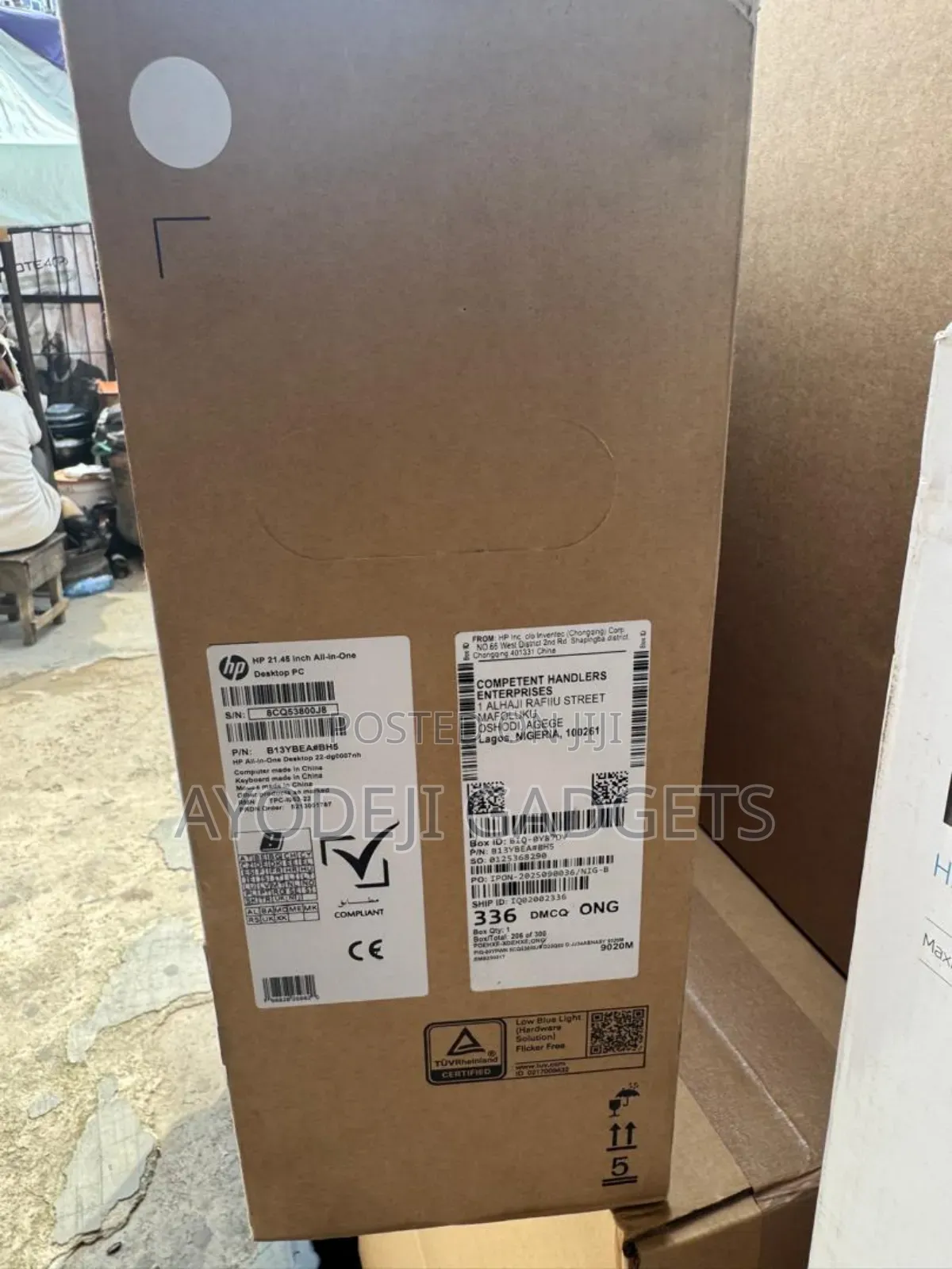 New Desktop Computer HP AiO 22 8GB Intel HDD+SSD 512GB
