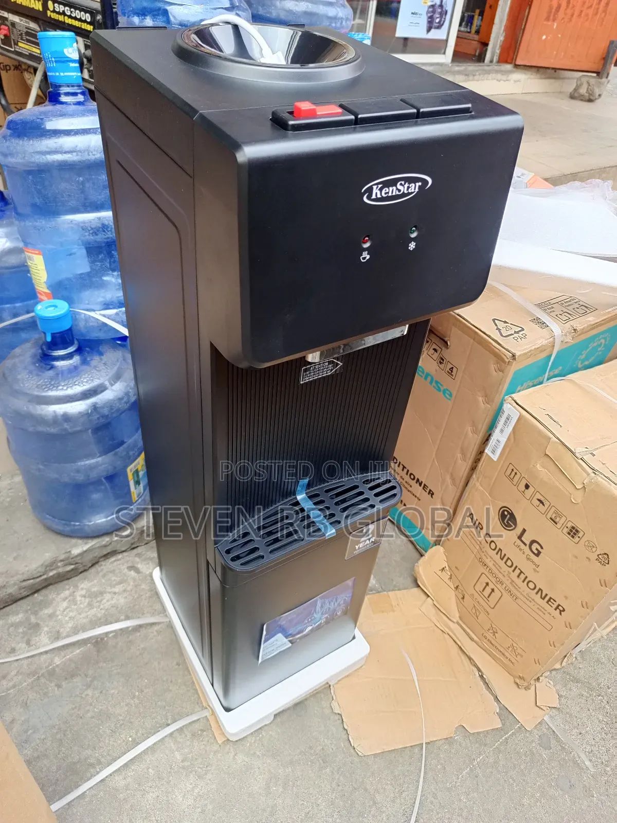 Kenstar 3 in 1 Tap Water Dispenser With Refrigerator | Ks-Wd3460tfb