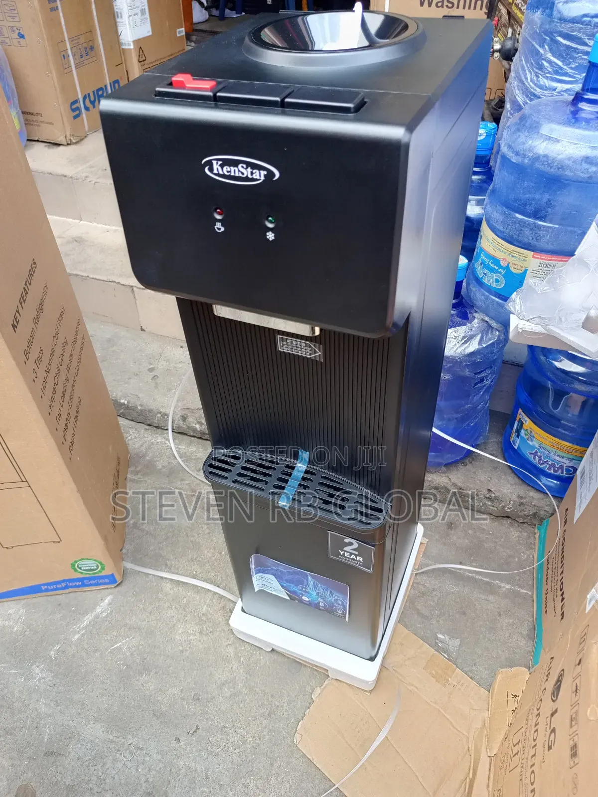 Kenstar 3 in 1 Tap Water Dispenser With Refrigerator | Ks-Wd3460tfb