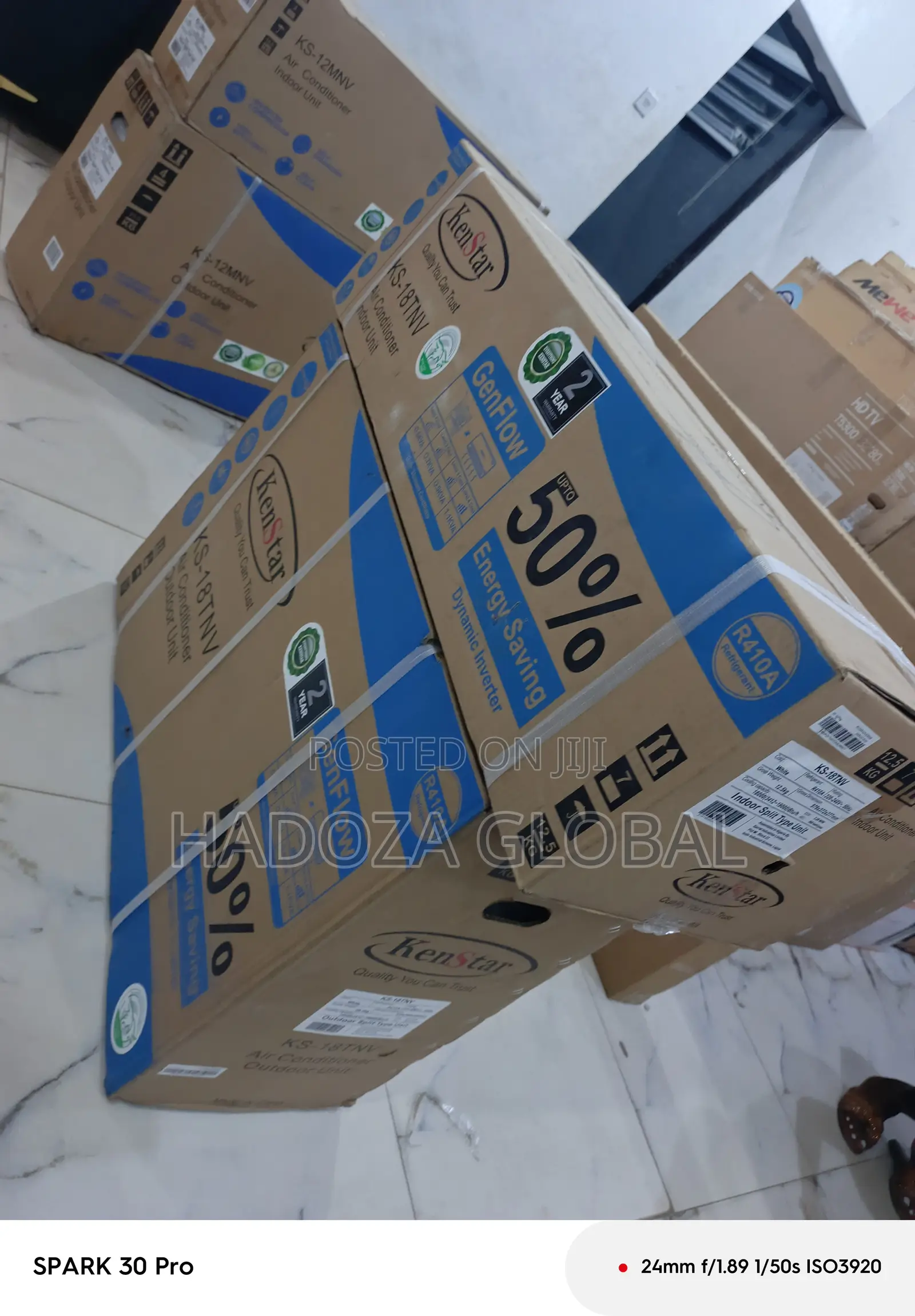 2hp Kenstar Split Air Conditioner Model Ks-18tnv