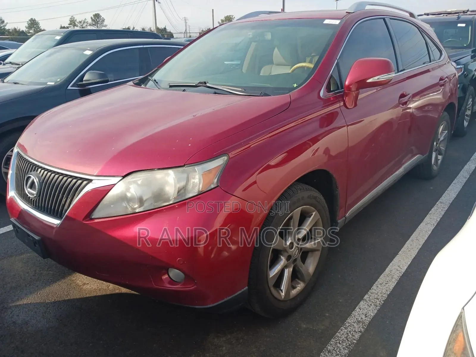 Lexus RX 2011 Red