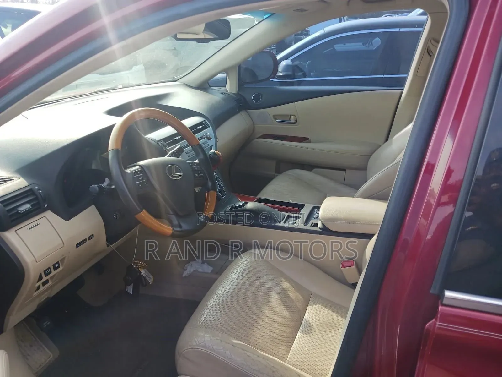 Lexus RX 2011 Red
