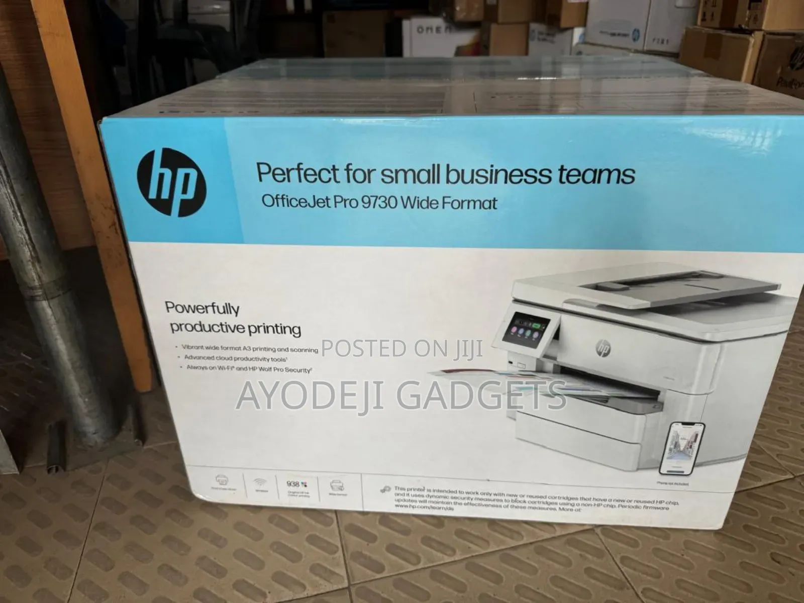 Hp Officejet Pro 9730 Wide Format All-in-One Printer