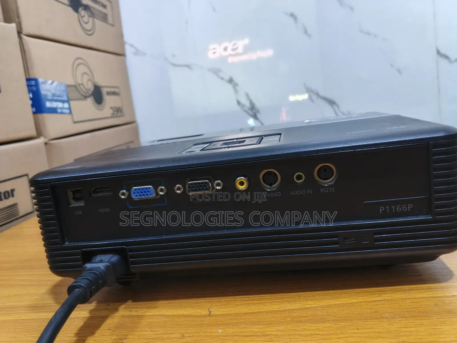 Acer P1166p 2700 Lumens Dlp Projector