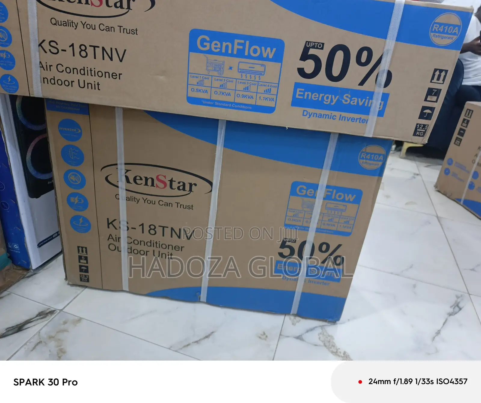 2hp Kenstar Cooling System Model Ks-18tnv