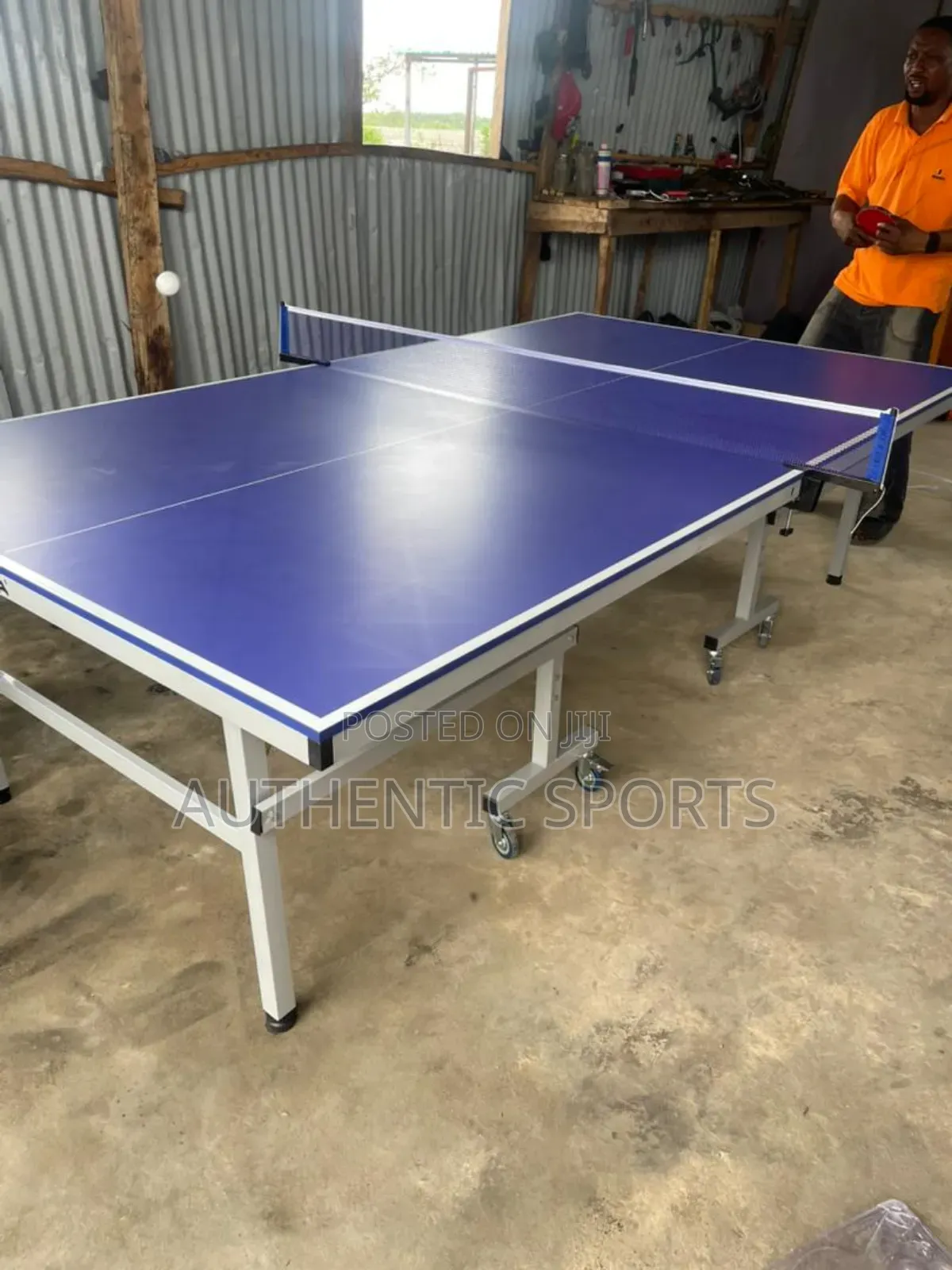 Stiga Waterproof Outdoor Table Tennis Board With 2bats