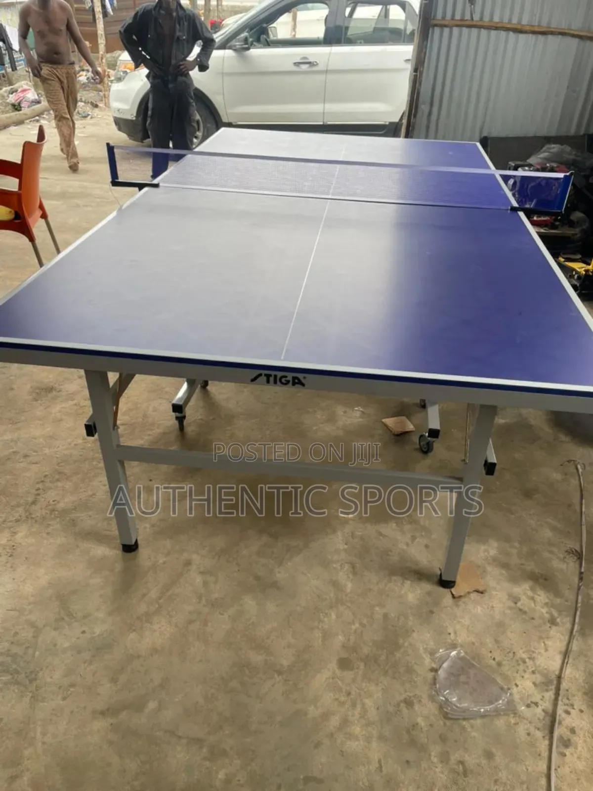Stiga Waterproof Outdoor Table Tennis Board With 2bats