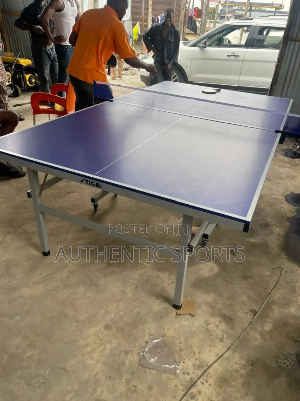 Stiga Waterproof Outdoor Table Tennis Board With 2bats