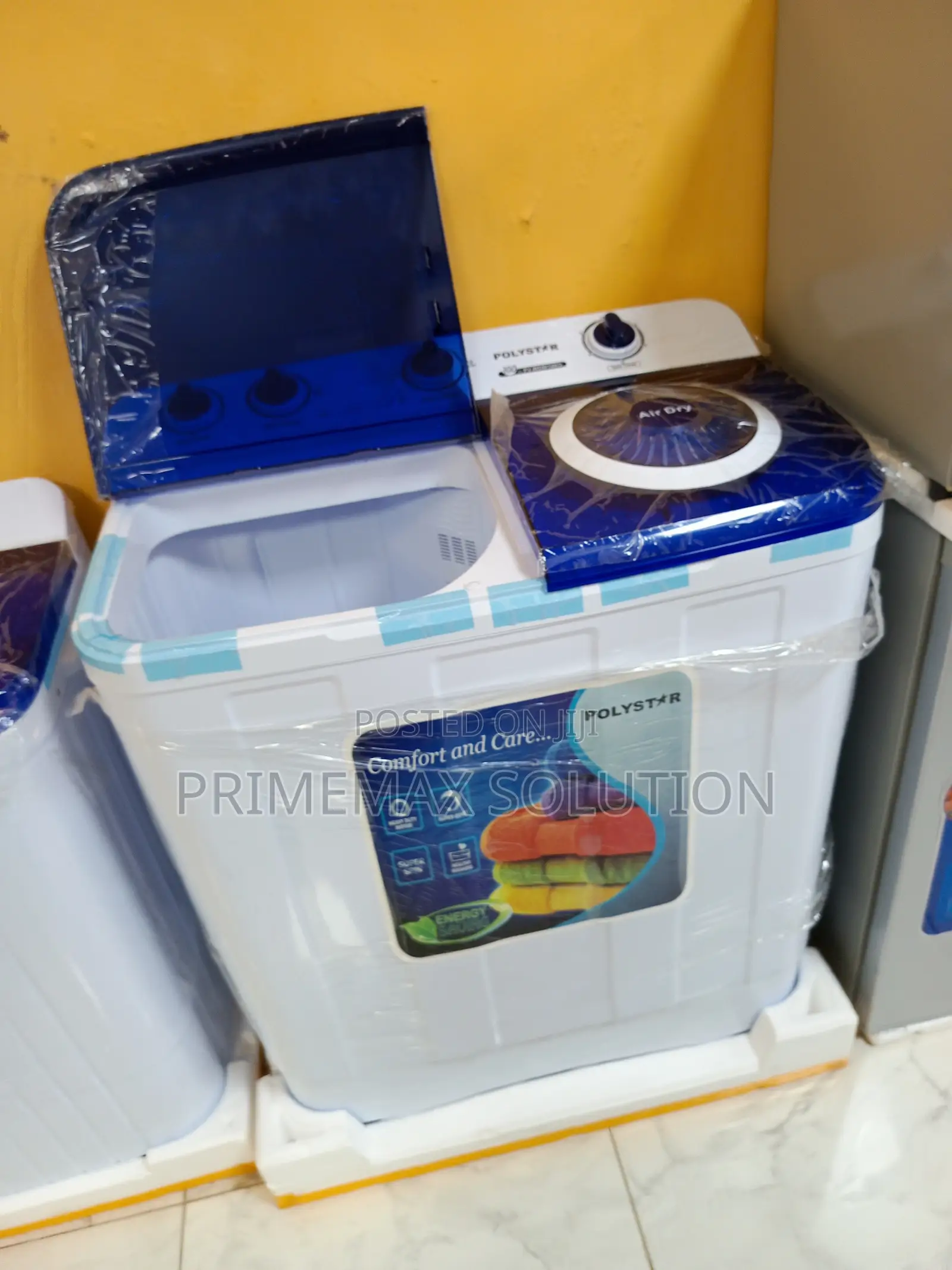 Polystar 10kg Twin Tub Top Loader – Anti-Rust Design
