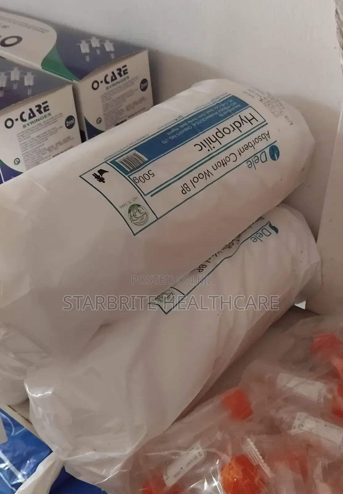 Absorbent Cotton Wool Bp - 250g and 500g