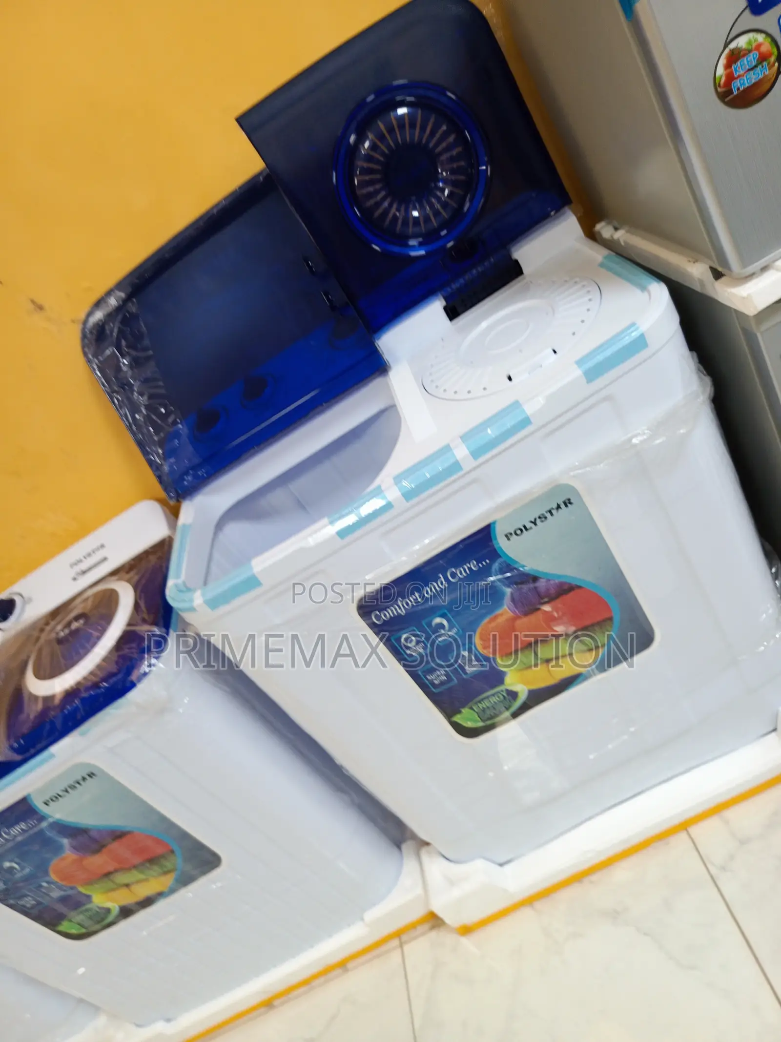 Polystar 10kg Twin Tub Semi-Automatic – Powerful Cleaning