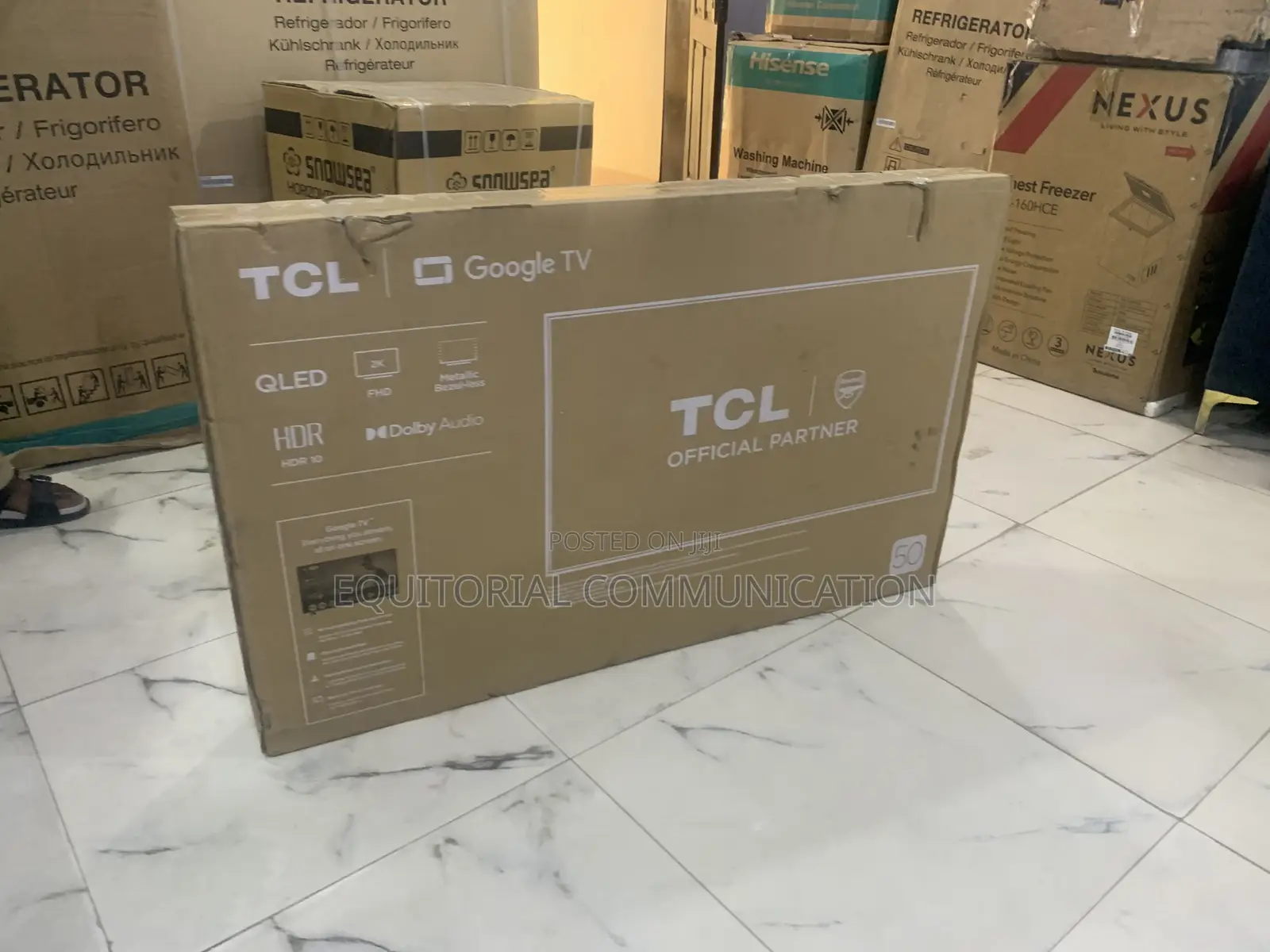 TCL 50-Inch Qled Ultra Hd Smart Tv